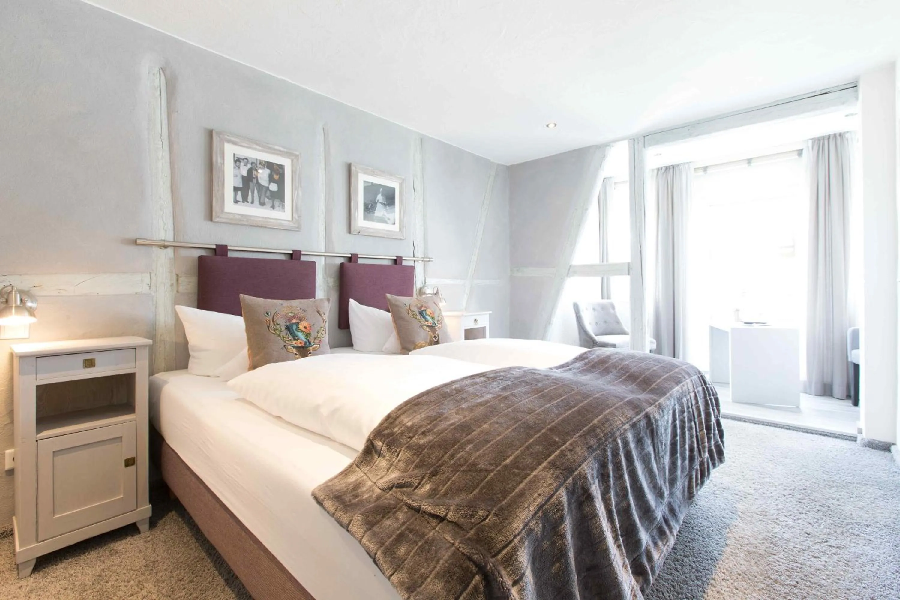 Photo of the whole room, Bed in Hotel Nuhnetal