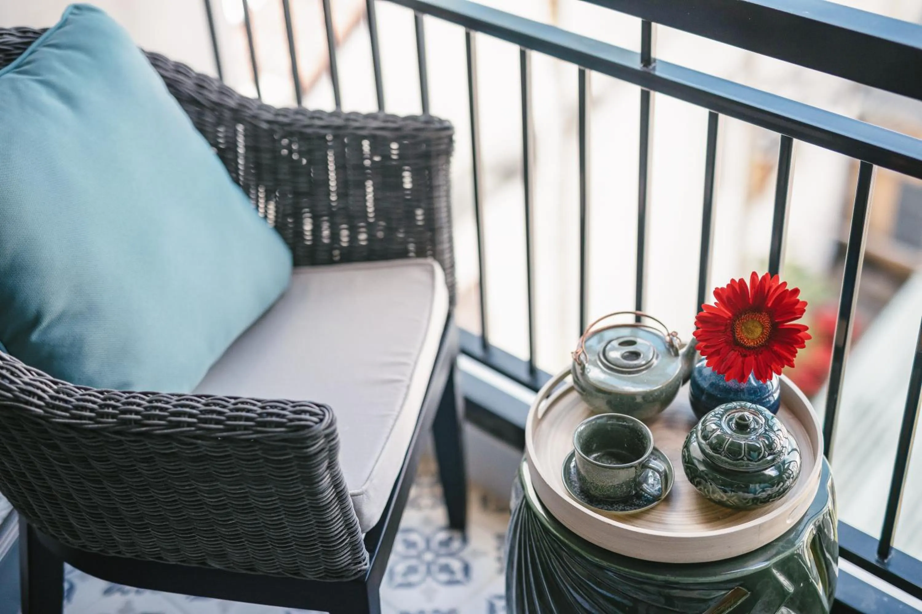Seating area in Volar de Faifo Villa