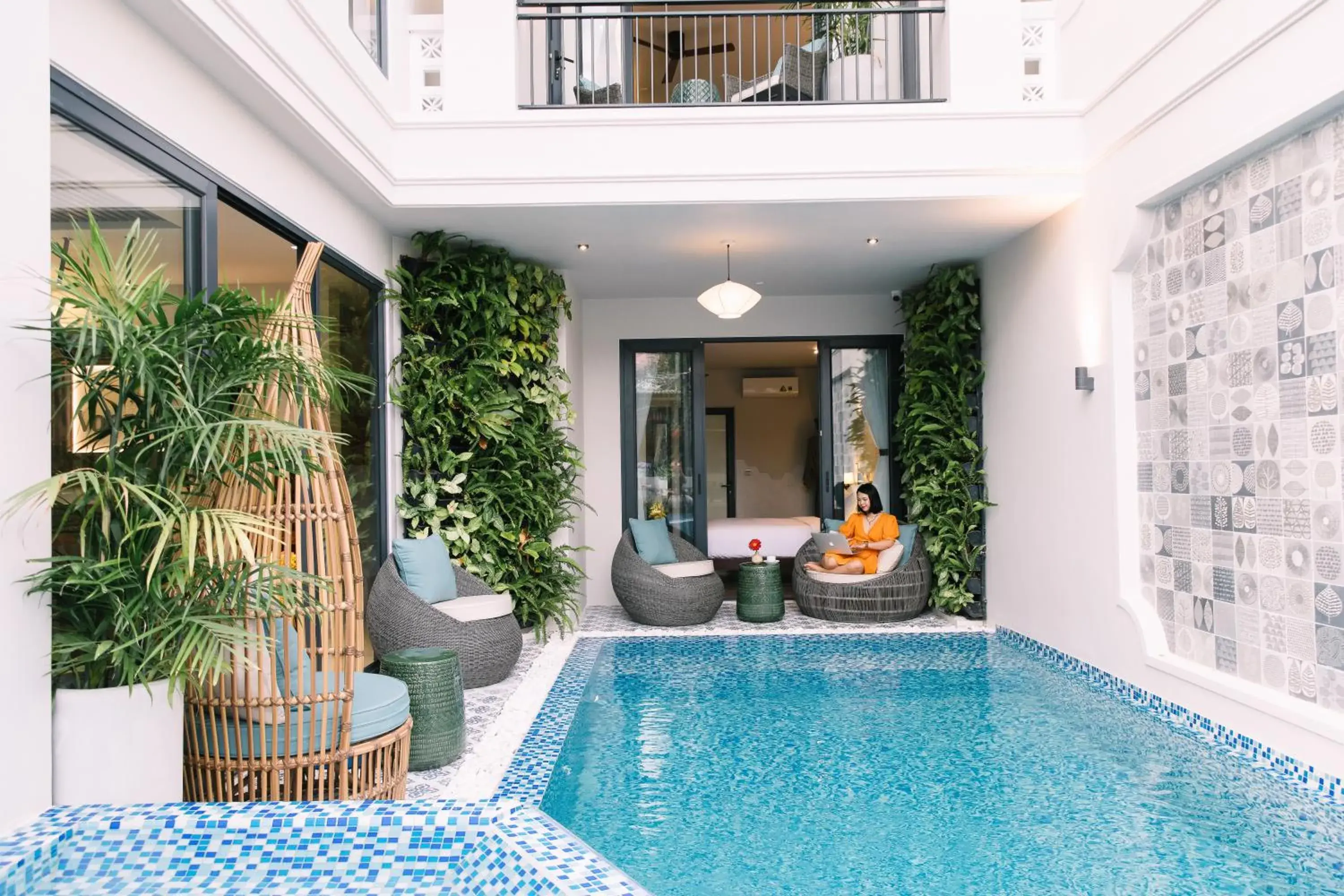 Swimming pool in Volar de Faifo Villa Swimming pool in Volar de Faifo Villa