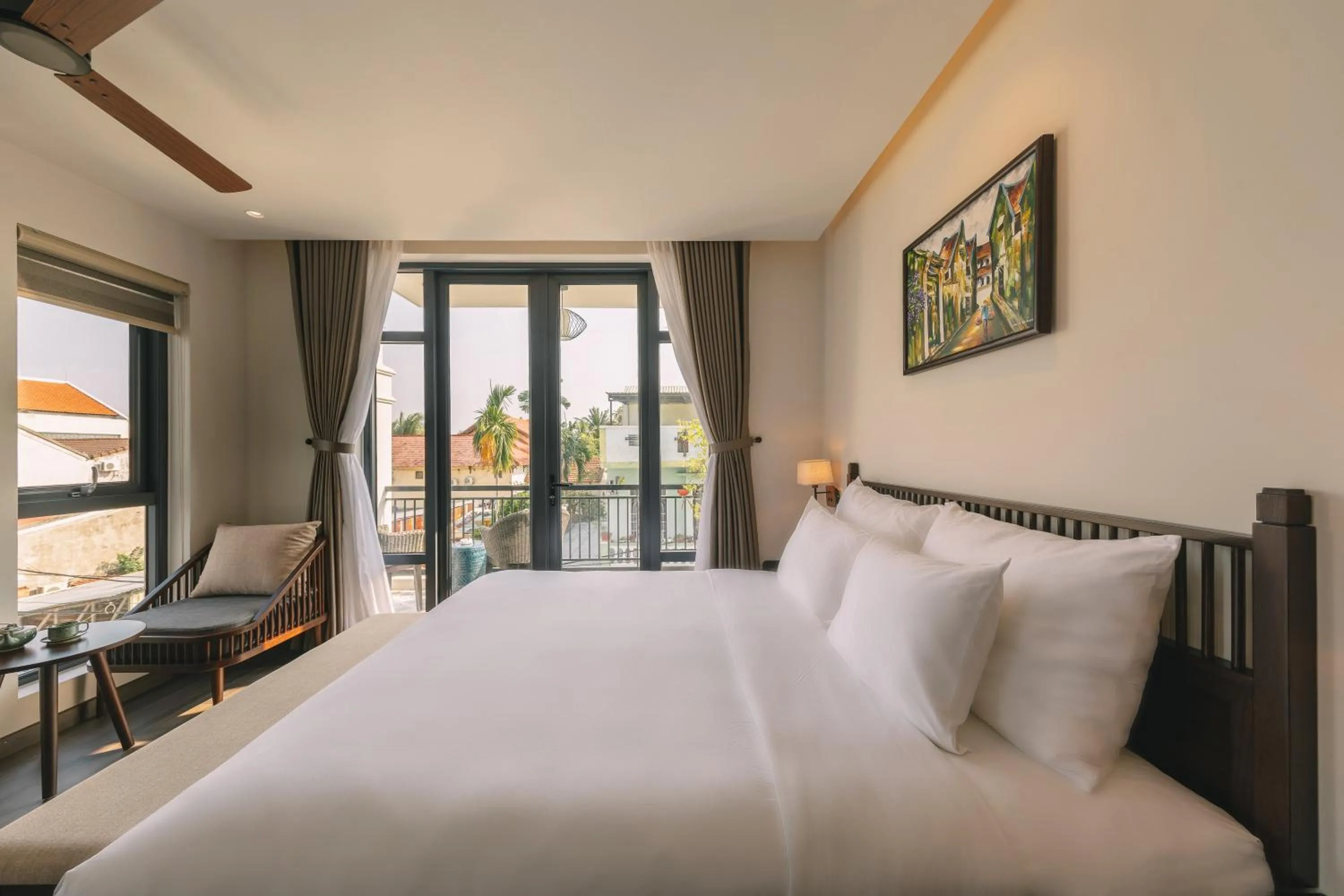 Photo of the whole room, Bed in Volar de Faifo Villa