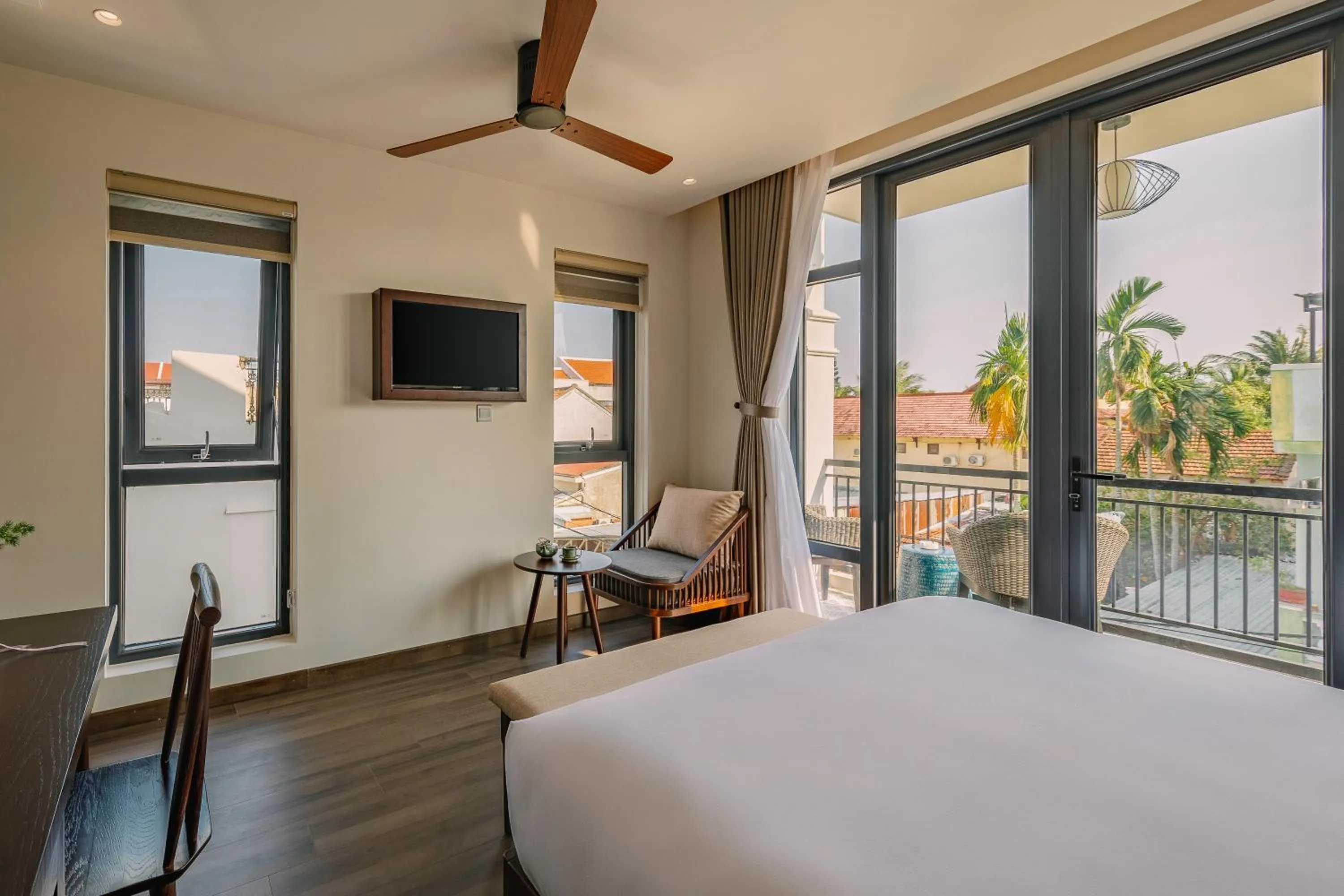 Photo of the whole room, Bed in Volar de Faifo Villa