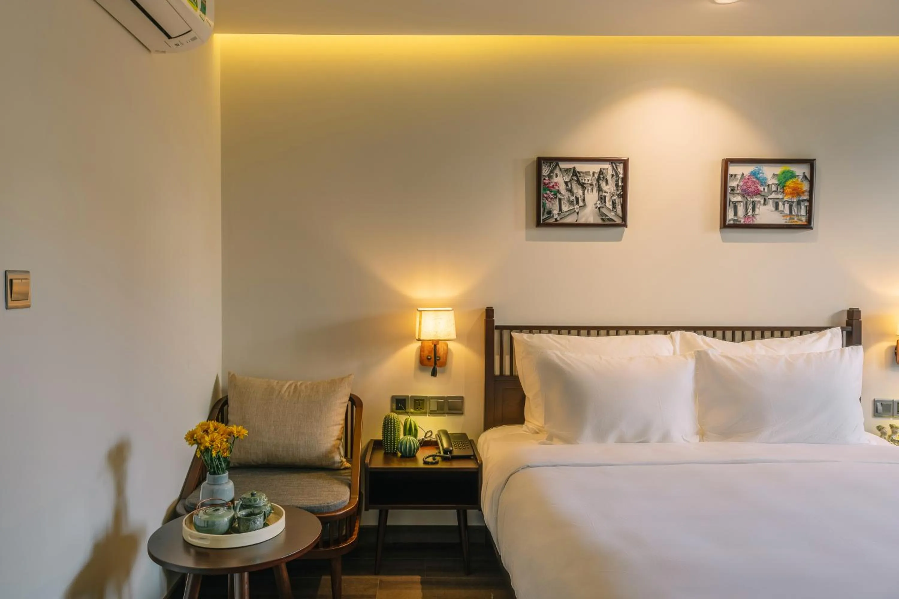 Photo of the whole room, Bed in Volar de Faifo Villa