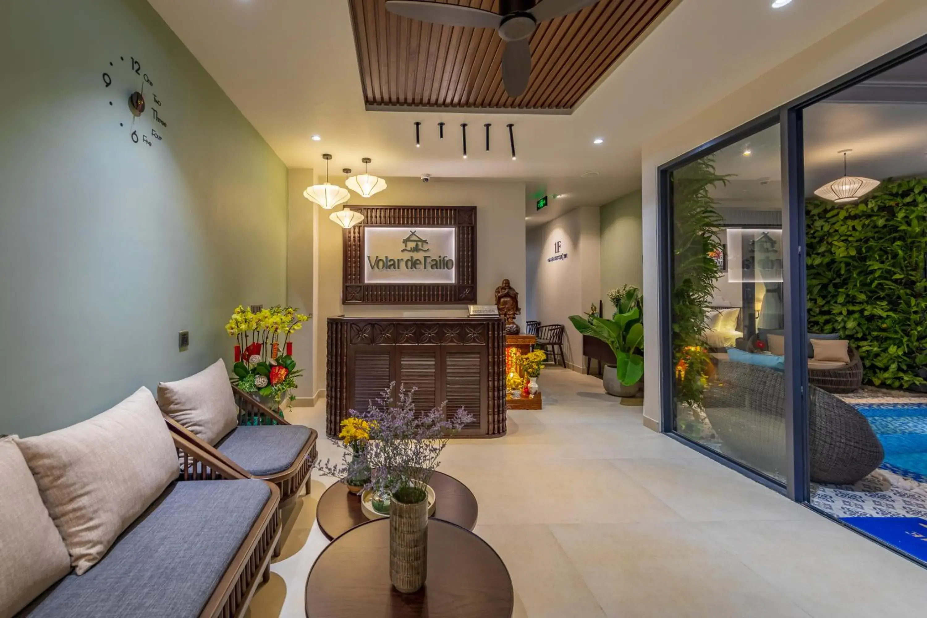 Lobby or reception in Volar de Faifo Villa Lobby or reception in Volar de Faifo Villa