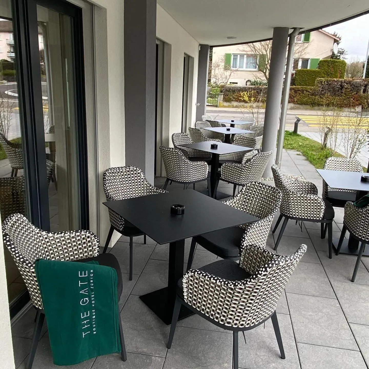 Property building in The Gate Boutique Hotel Zürich