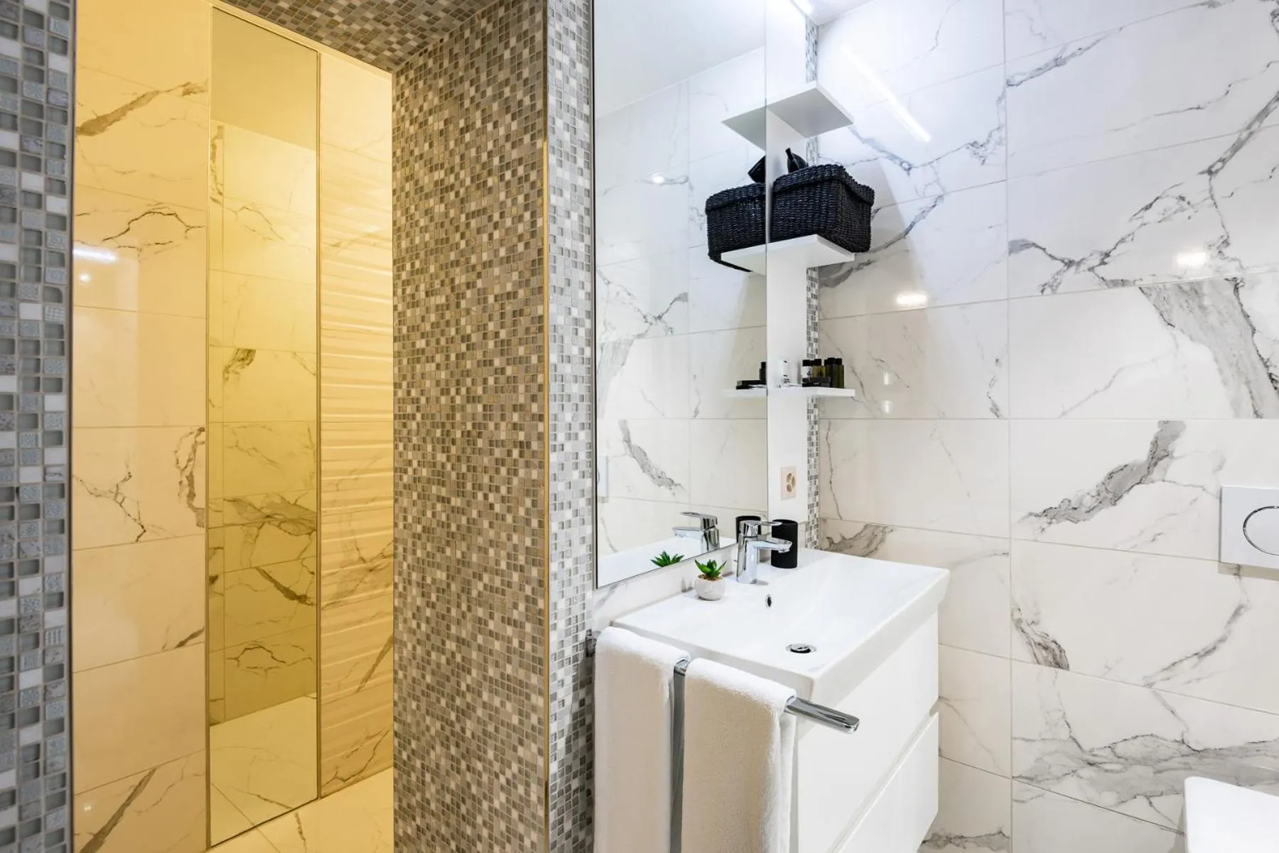 Bathroom in The Gate Boutique Hotel Zürich