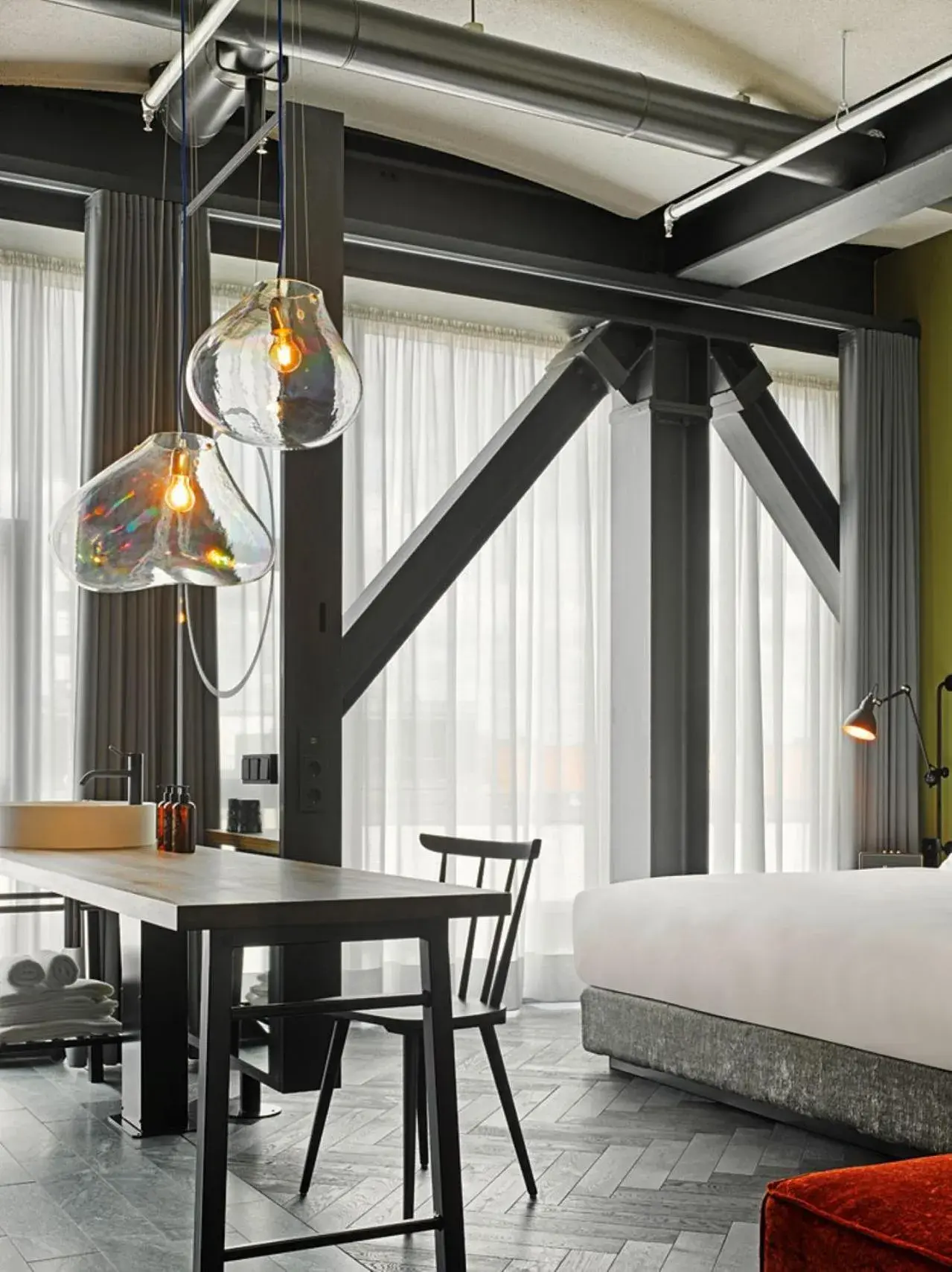 Bed in east Hotel Hamburg Bed in east Hotel Hamburg