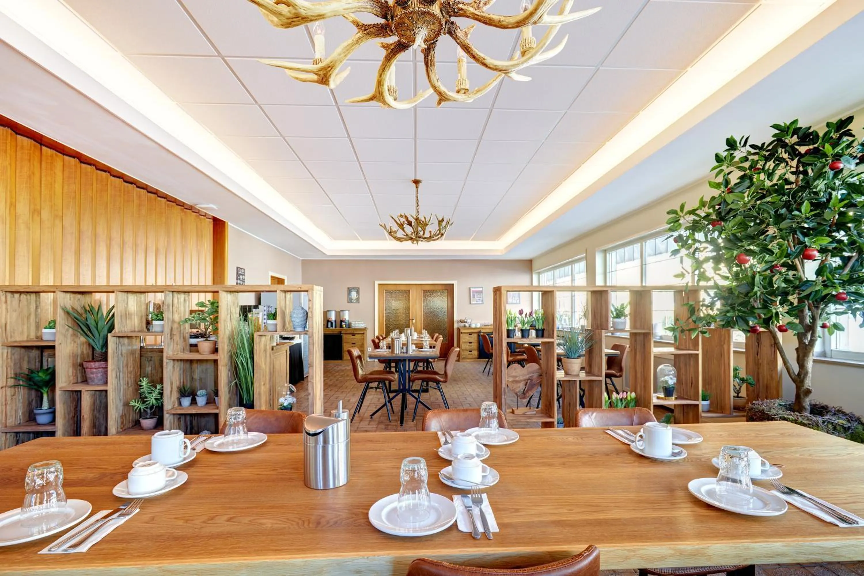 Continental breakfast in Hotel Stadt Grevenbroich mit Klimaanlage