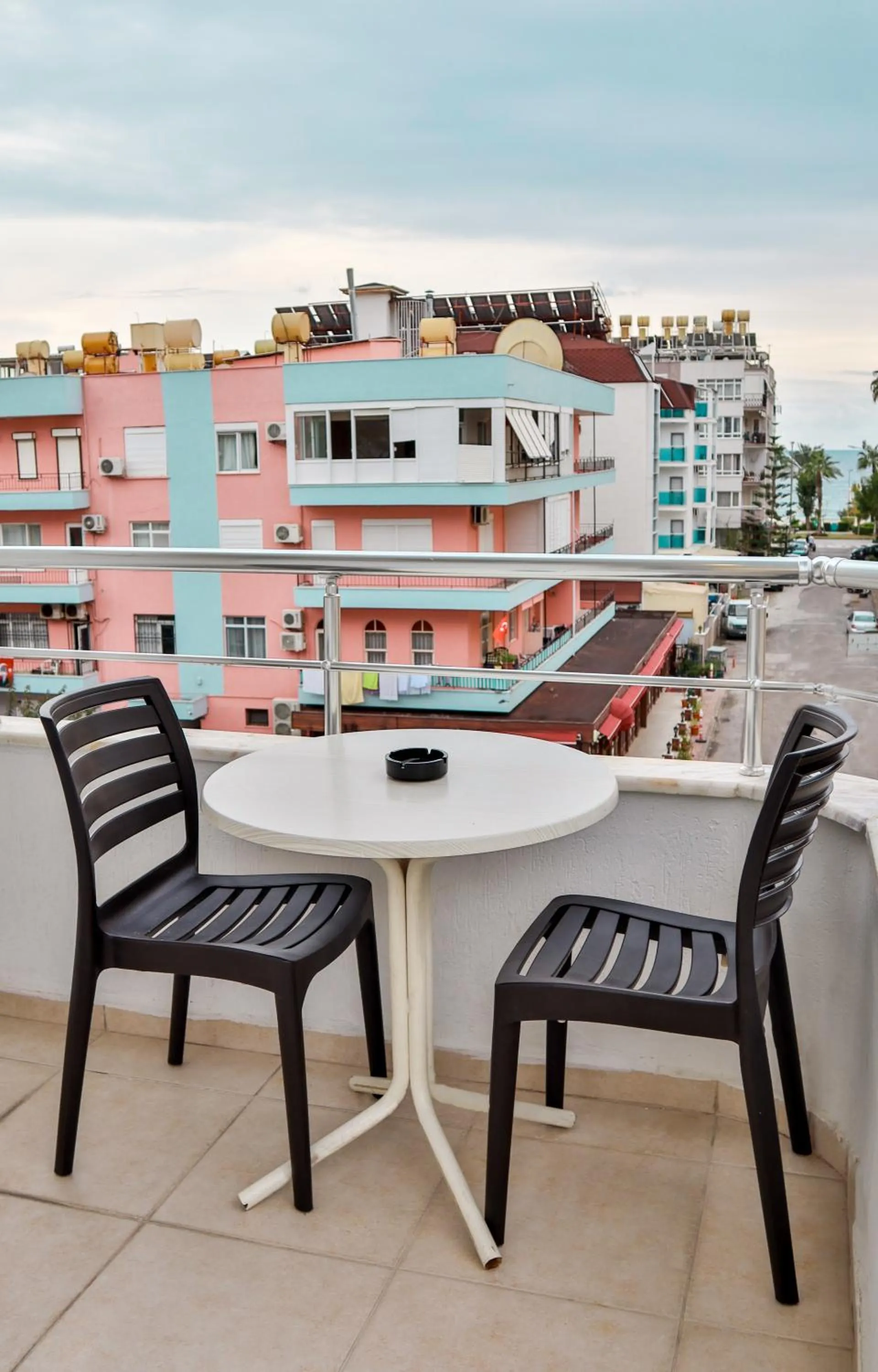 Balcony/Terrace in Kleopatra ICARIA Apart Hotel