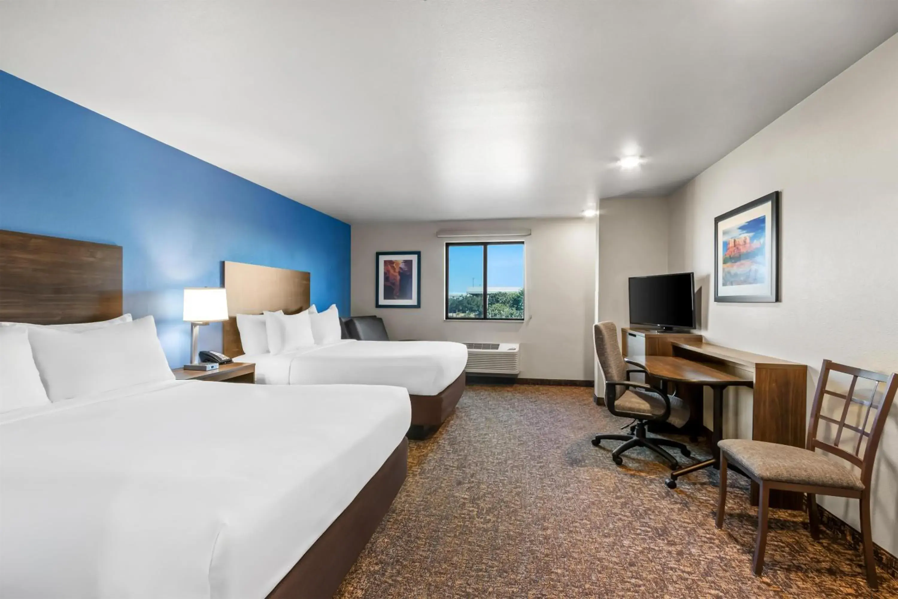 Queen Room with Two Queen Beds - Hearing Accessible - Recliner in Sonesta Simply Suites Avondale Queen Room with Two Queen Beds - Hearing Accessible - Recliner in Sonesta Simply Suites Avondale