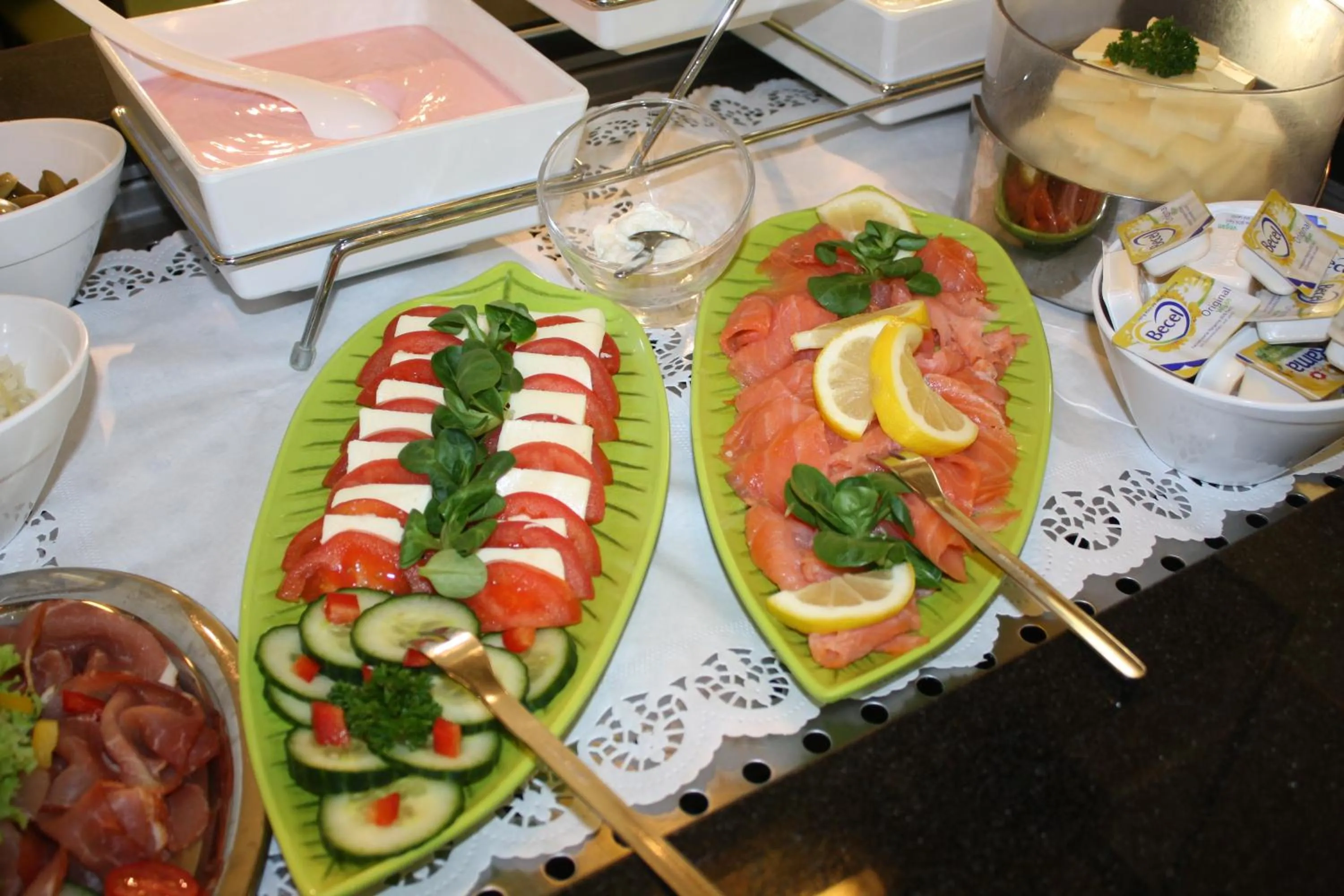 Buffet breakfast in Hotel Berlin