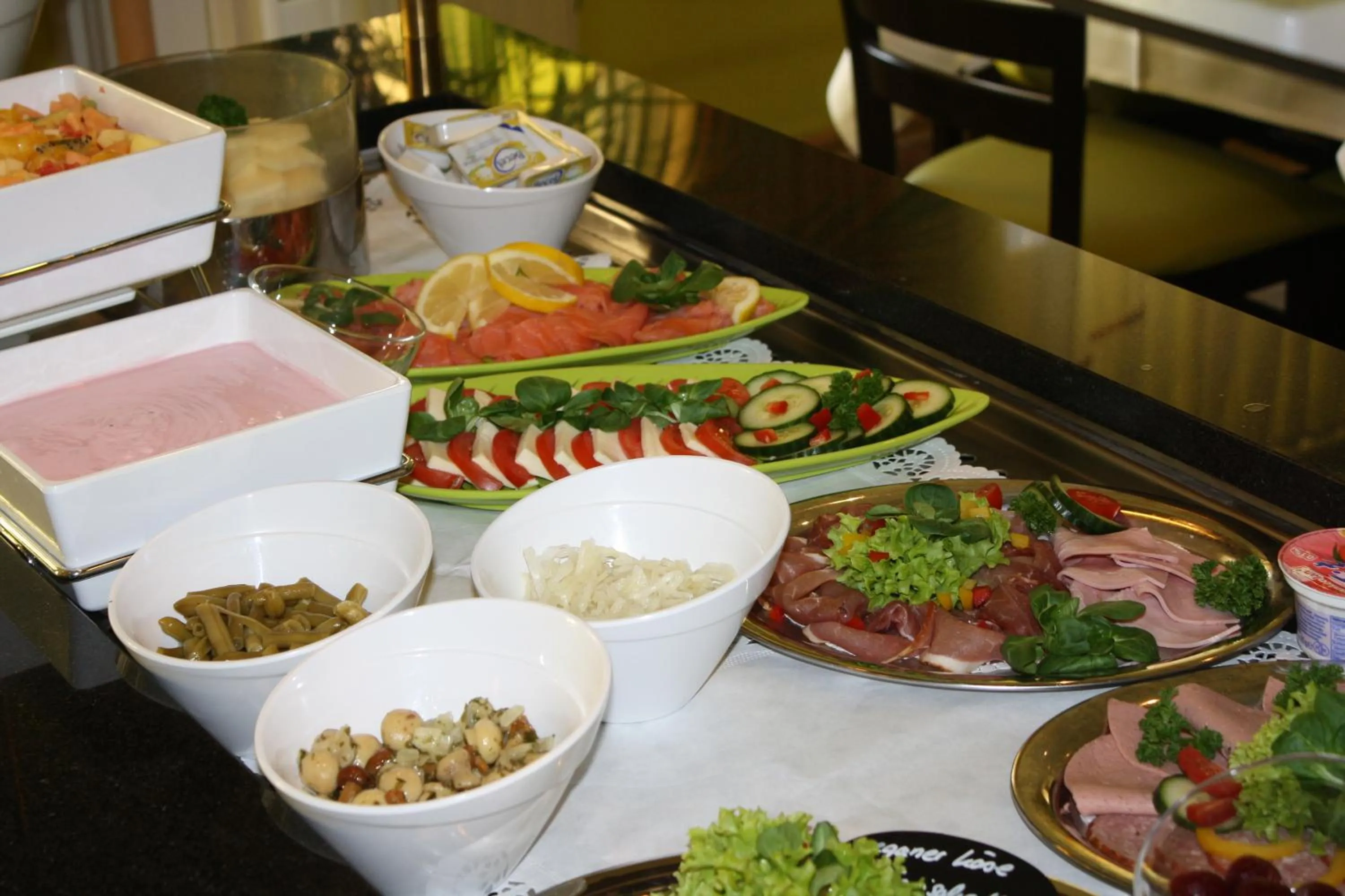 Buffet breakfast in Hotel Berlin