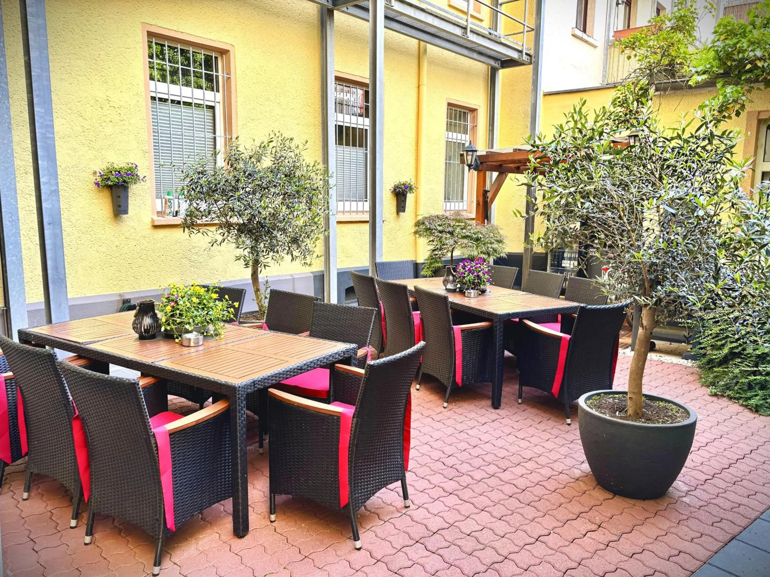 Patio in Hotel Berlin