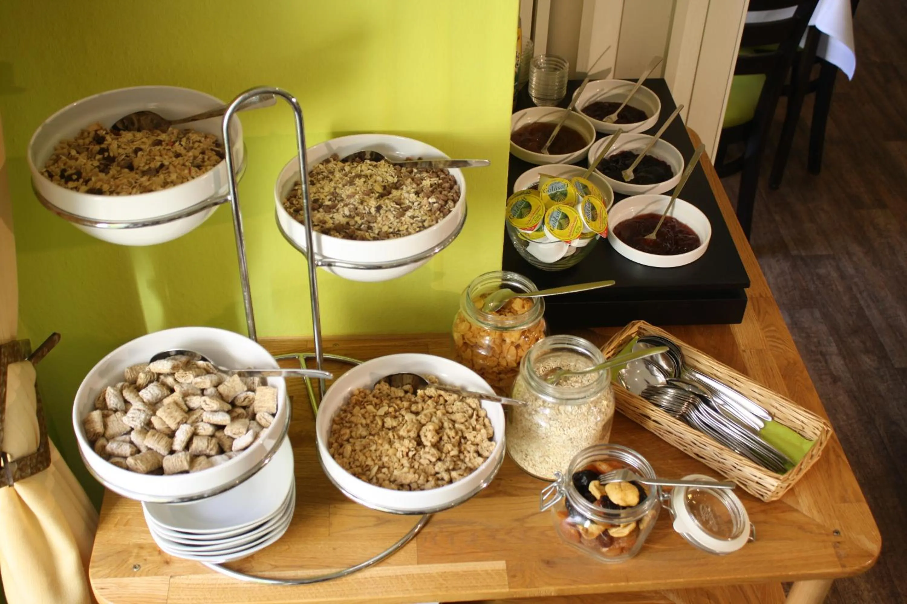 Buffet breakfast in Hotel Berlin