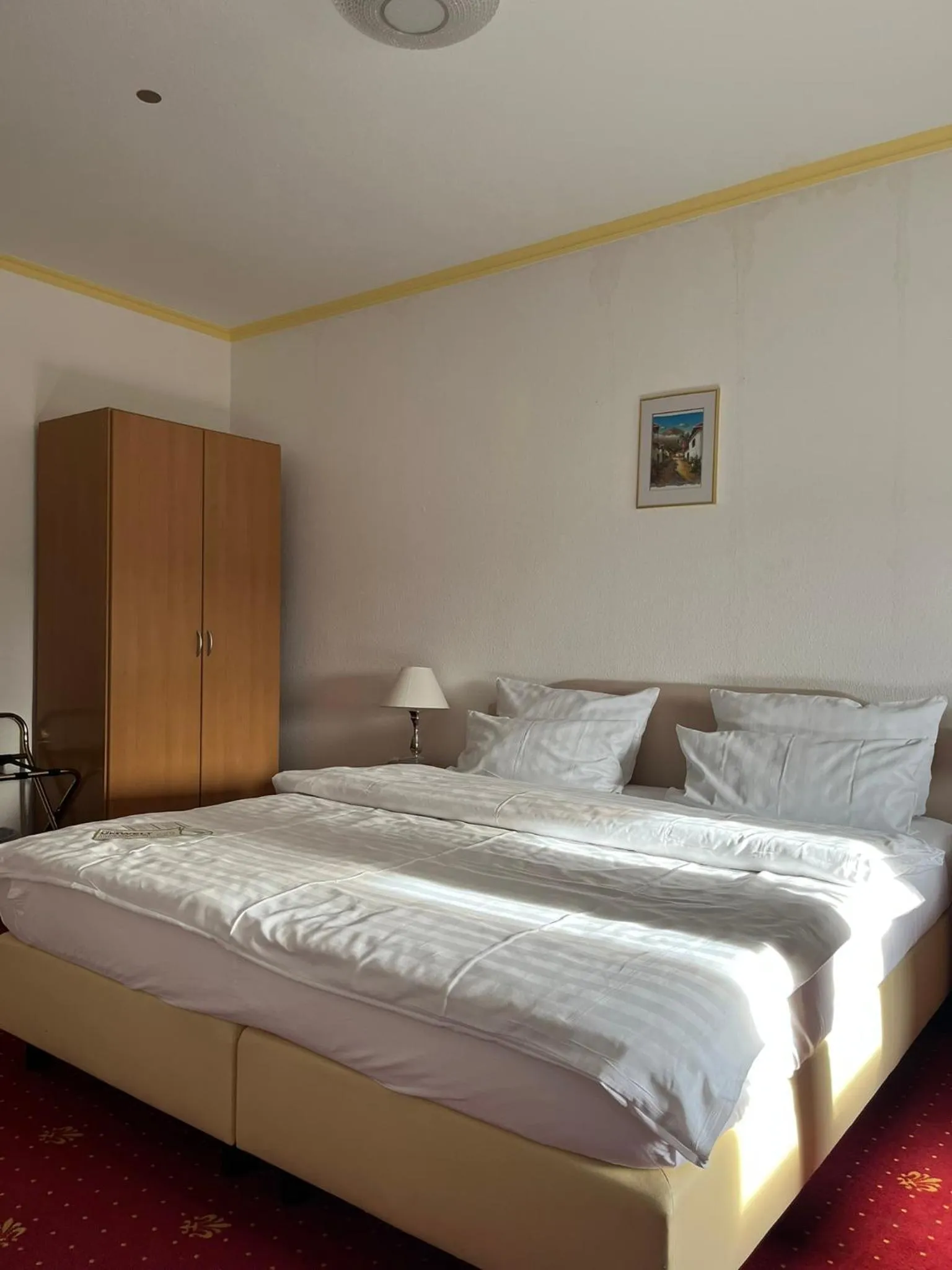 Bedroom, Bed in Hotel Alt-Connewitz