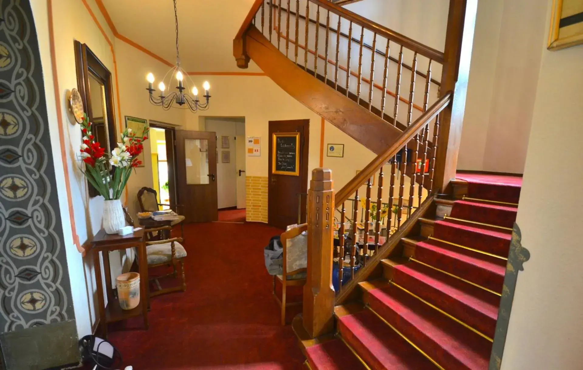 Lobby or reception in Hotel Alt-Connewitz Lobby or reception in Hotel Alt-Connewitz