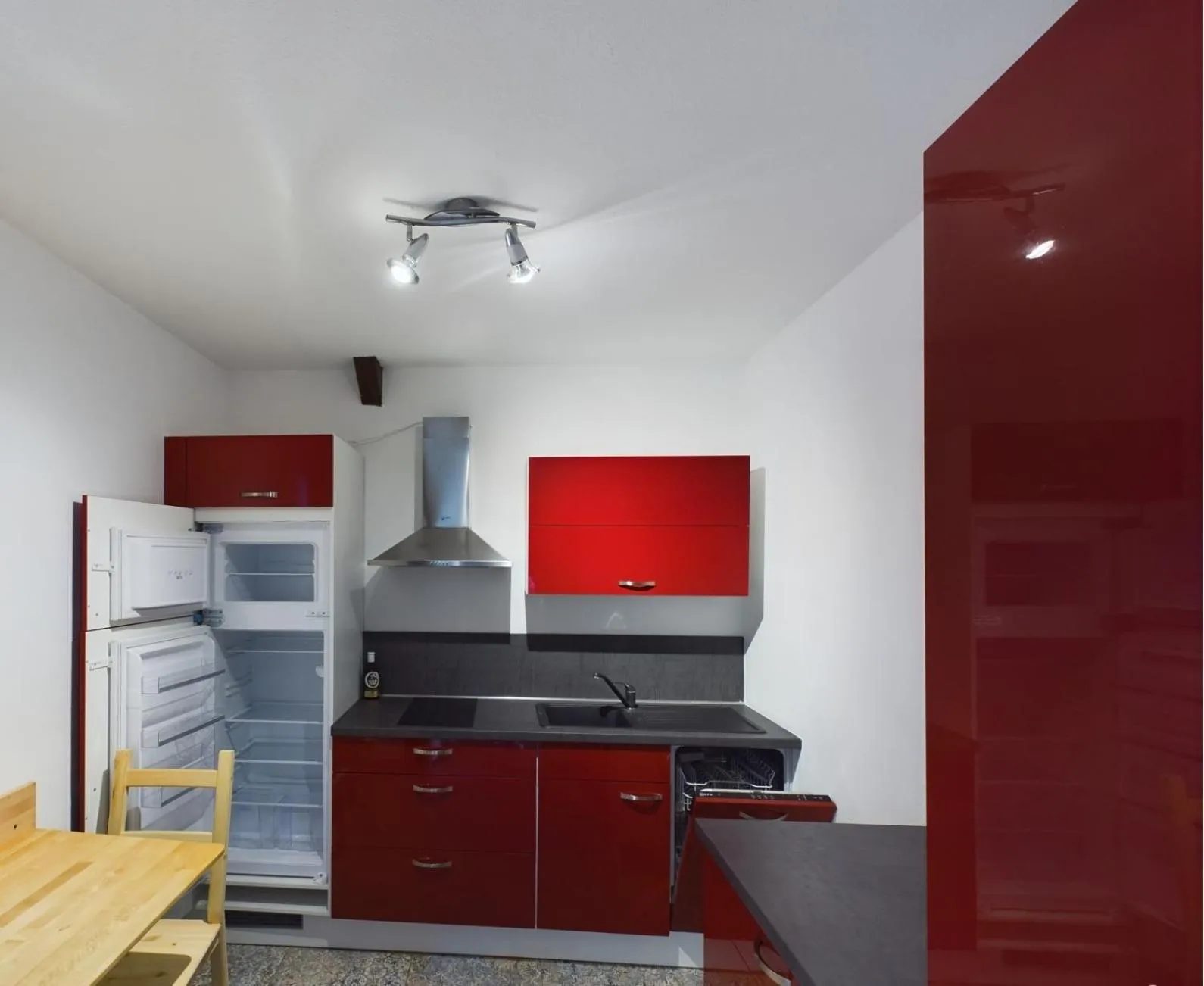 Kitchen or kitchenette in Hotel Alt-Connewitz