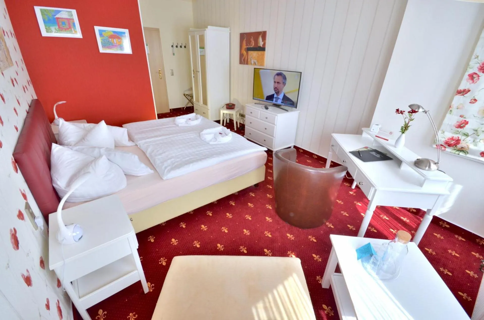 TV and multimedia, Bed in Hotel Alt-Connewitz