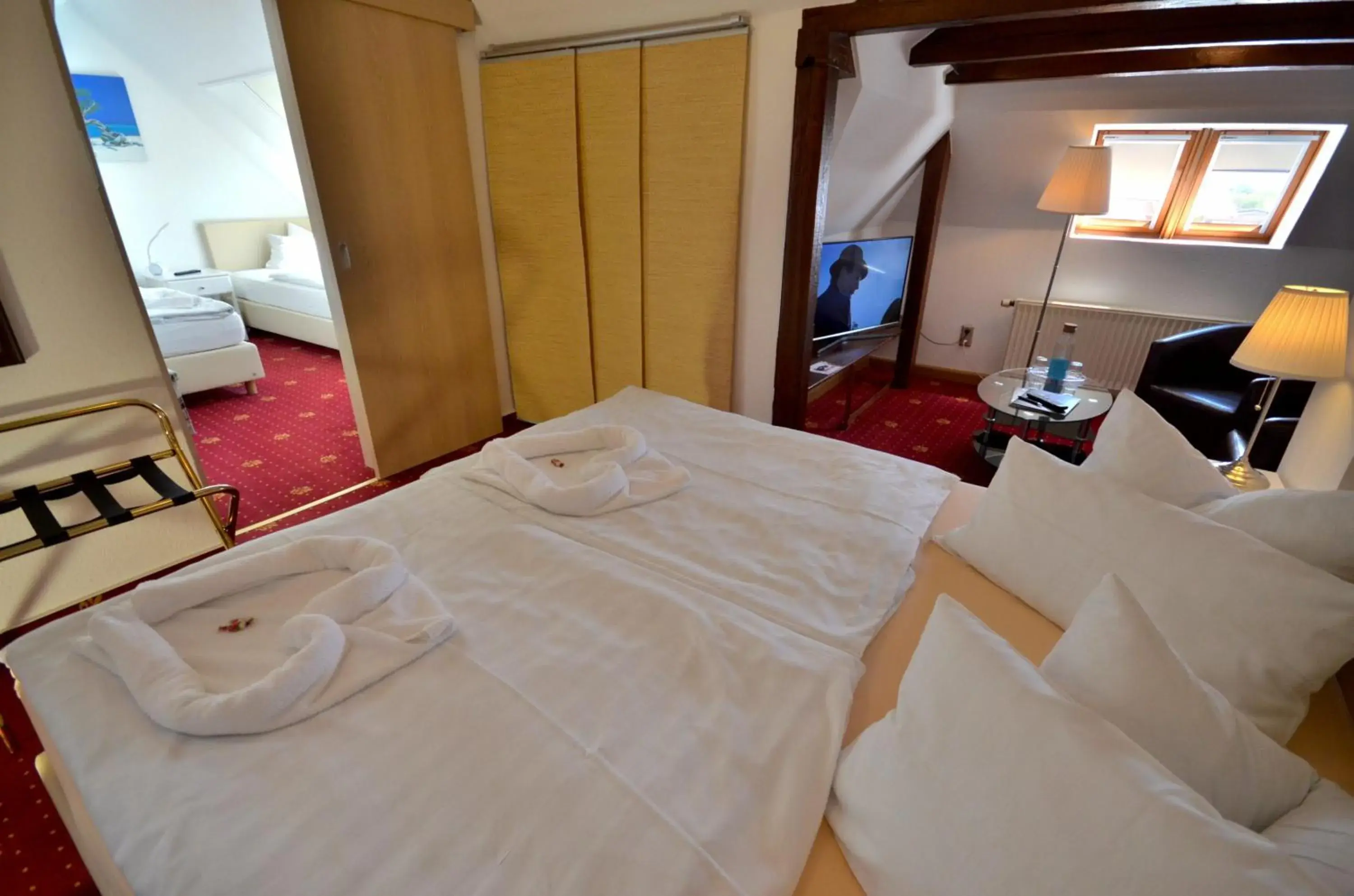 Bed in Hotel Alt-Connewitz Bed in Hotel Alt-Connewitz