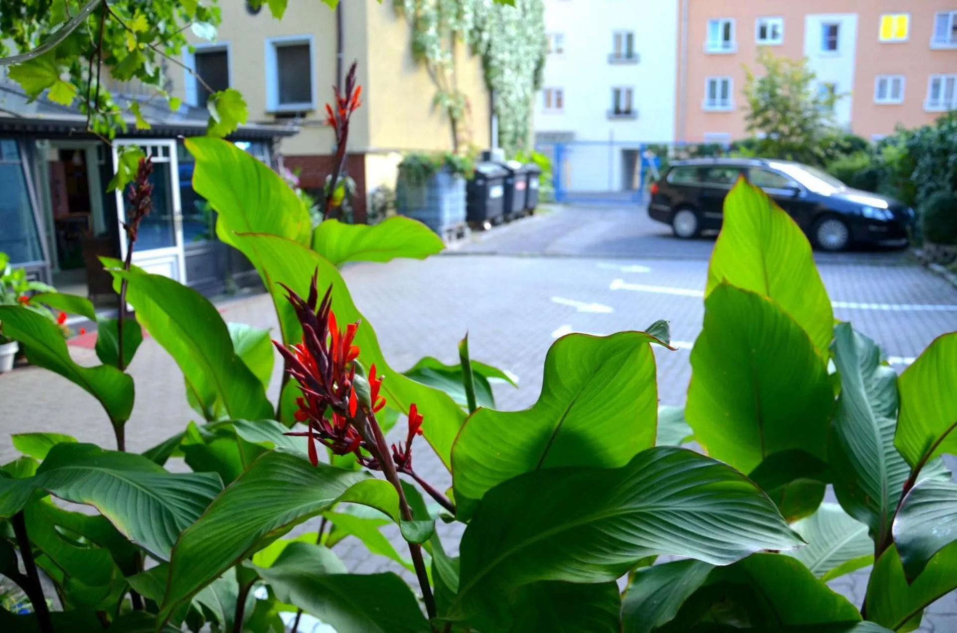 Decorative detail in Hotel Alt-Connewitz