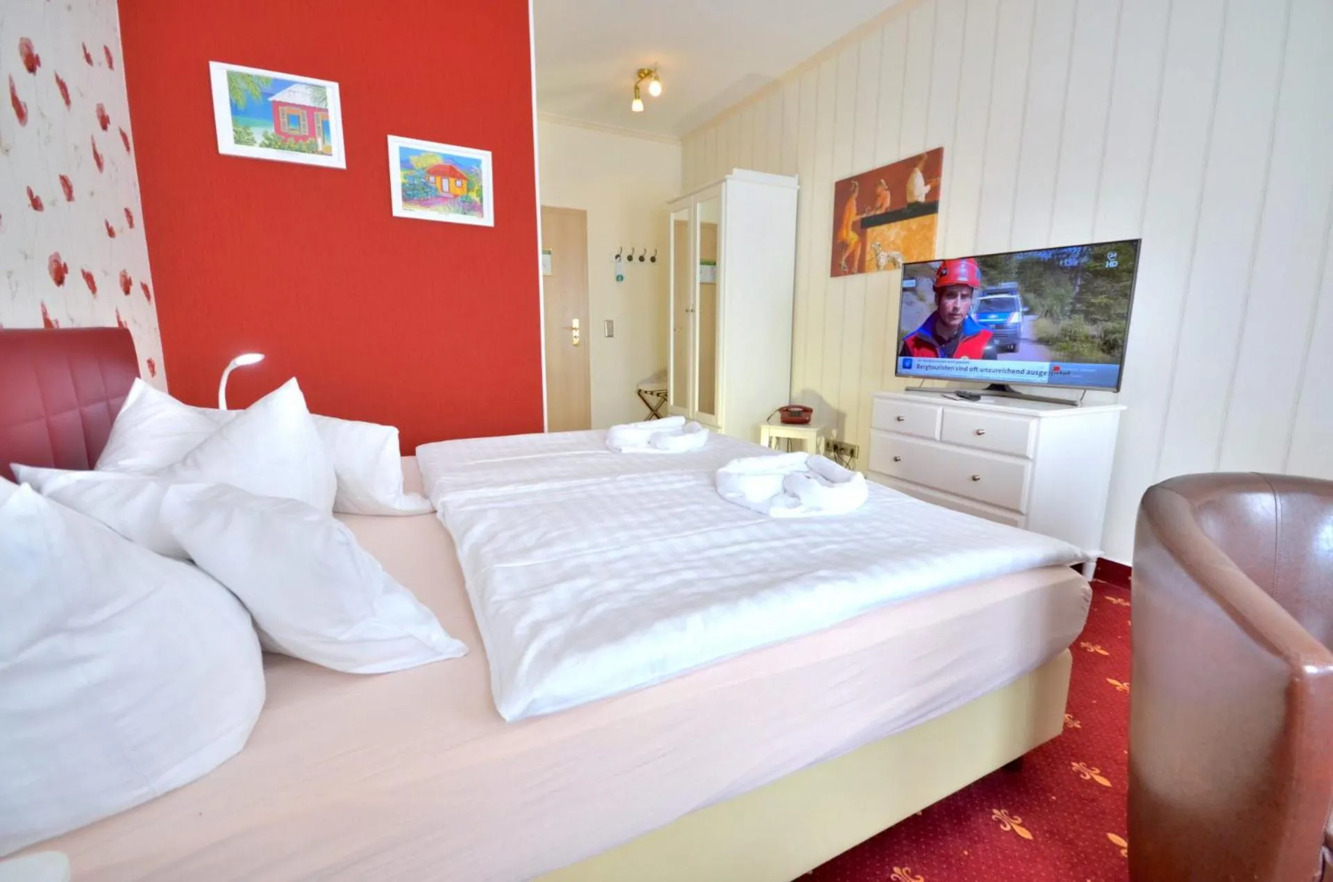 TV and multimedia, Bed in Hotel Alt-Connewitz