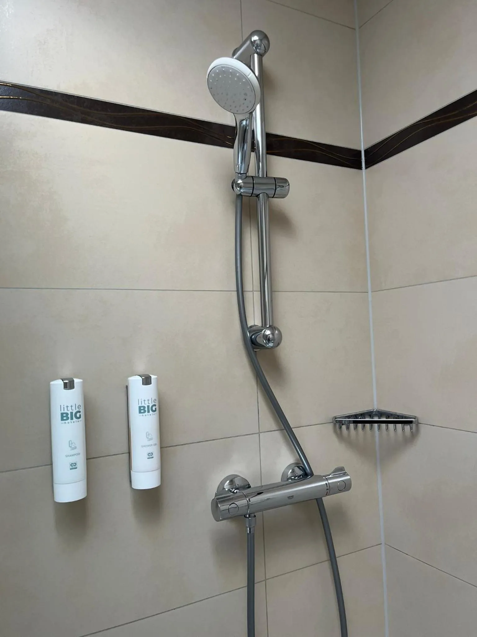 Shower in Hotel Alt-Connewitz