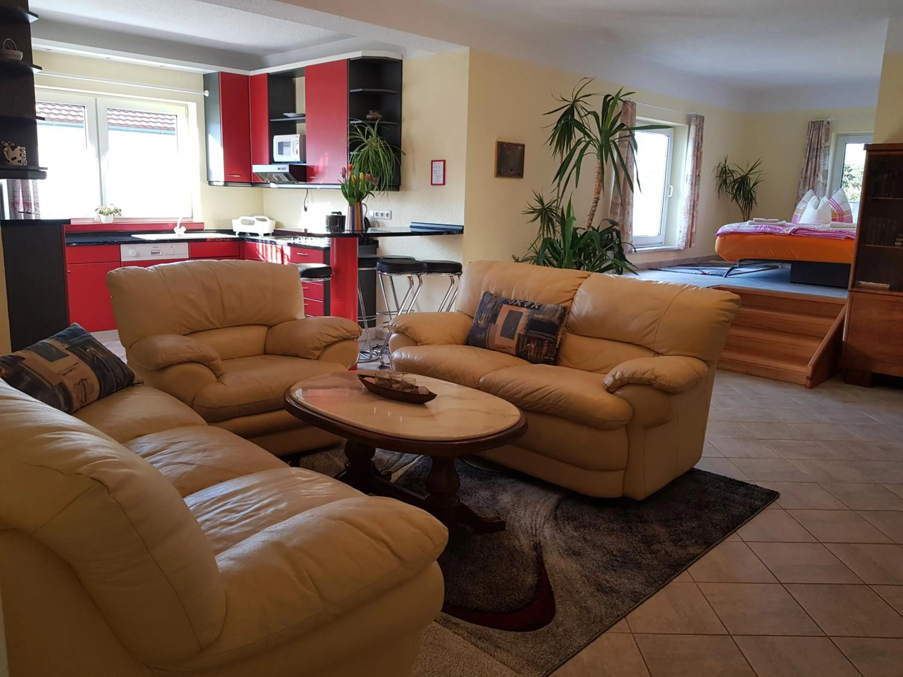 Photo of the whole room, Bed in Landhotel Pathes Hof