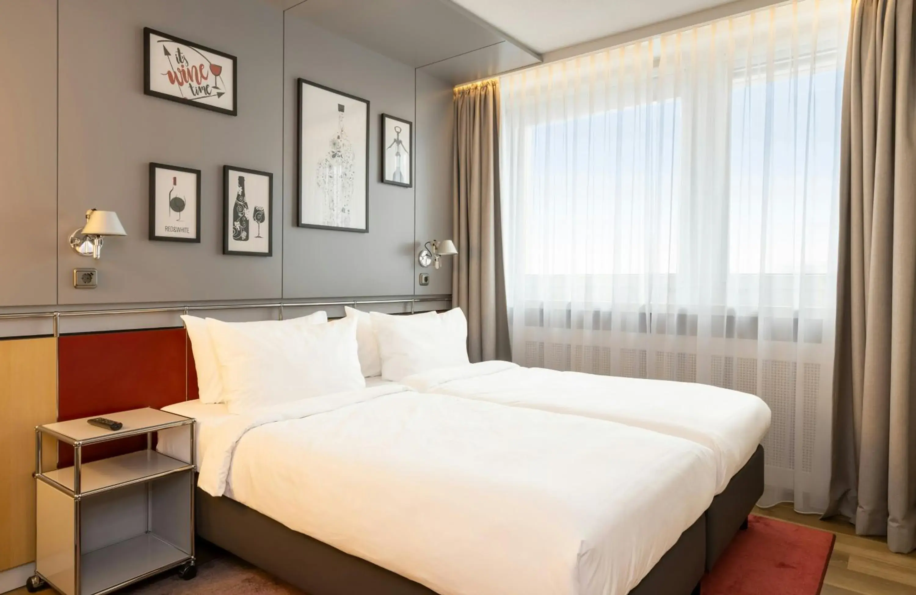 Photo of the whole room, Bed in NYX Hotel Erfurt by Leonardo Hotels Photo of the whole room, Bed in NYX Hotel Erfurt by Leonardo Hotels