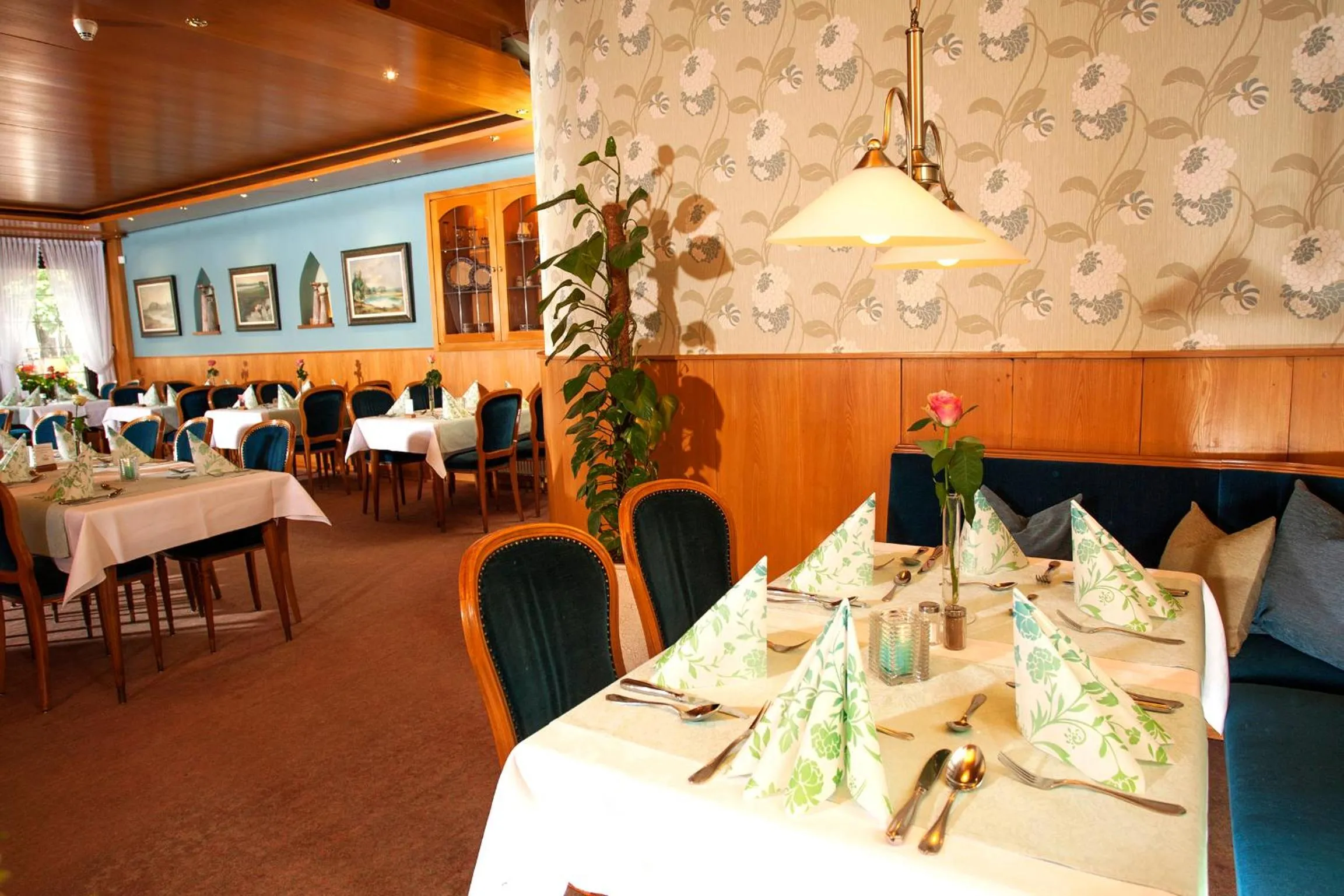 Decorative detail in Hotel-Restaurant Wanders