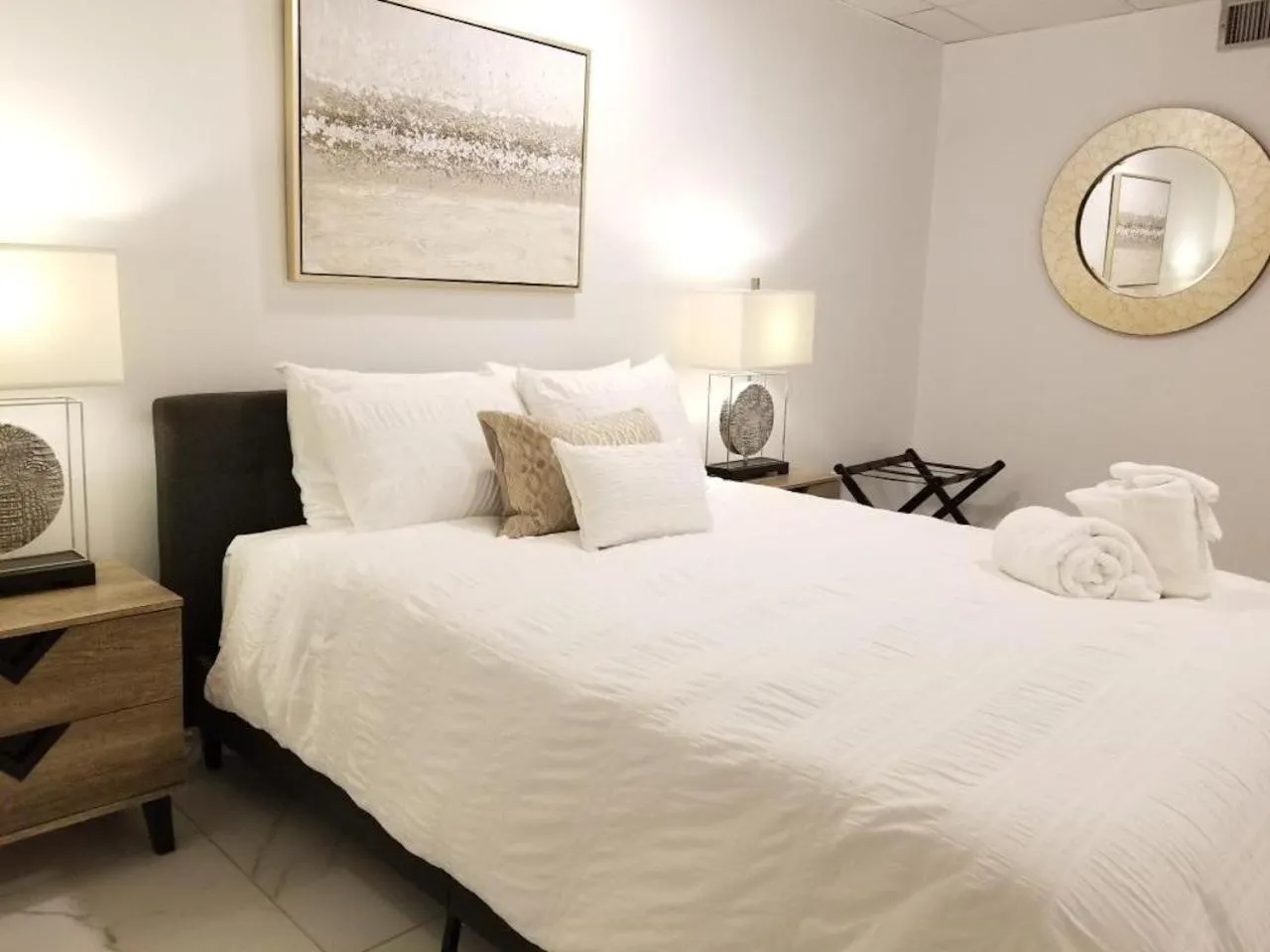 Photo of the whole room, Bed in 7 BR- Sleeps 15! Famous Lakefront Amazing Property!