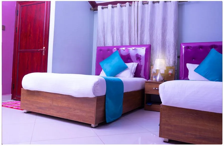 Bed in SamWeb Bed and Breakfast