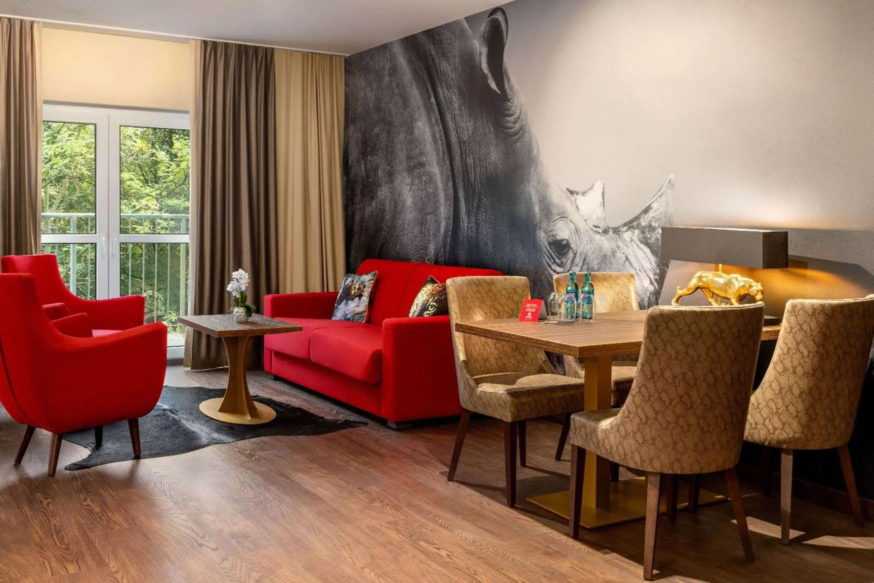 Bed in Amedia Hotel & Suites Leipzig, Trademark Collection by Wyndham Bed in Amedia Hotel & Suites Leipzig, Trademark Collection by Wyndham