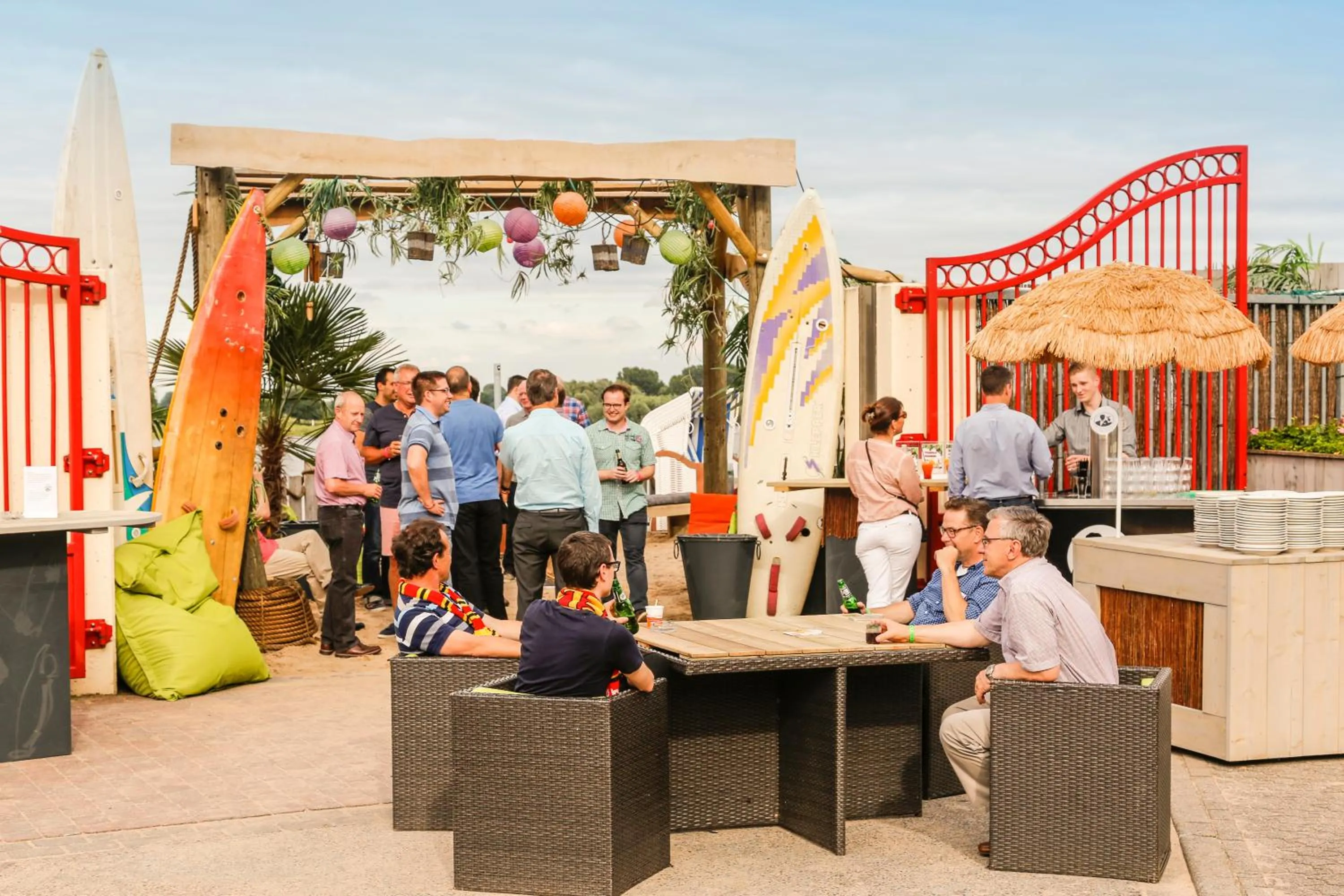 group of guests in Wunderland Kalkar