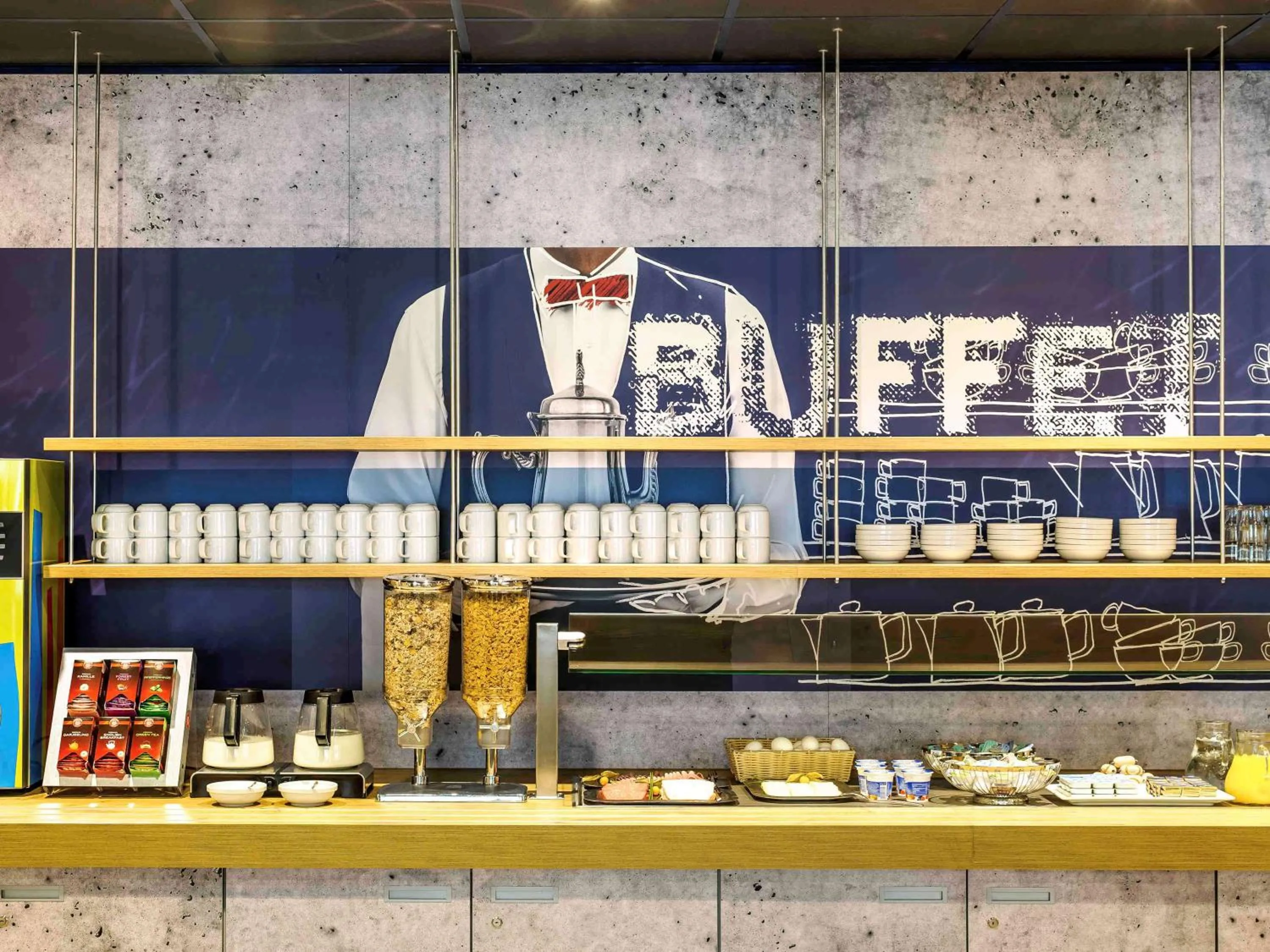 Restaurant/places to eat in ibis budget Krefeld Messe-Düsseldorf