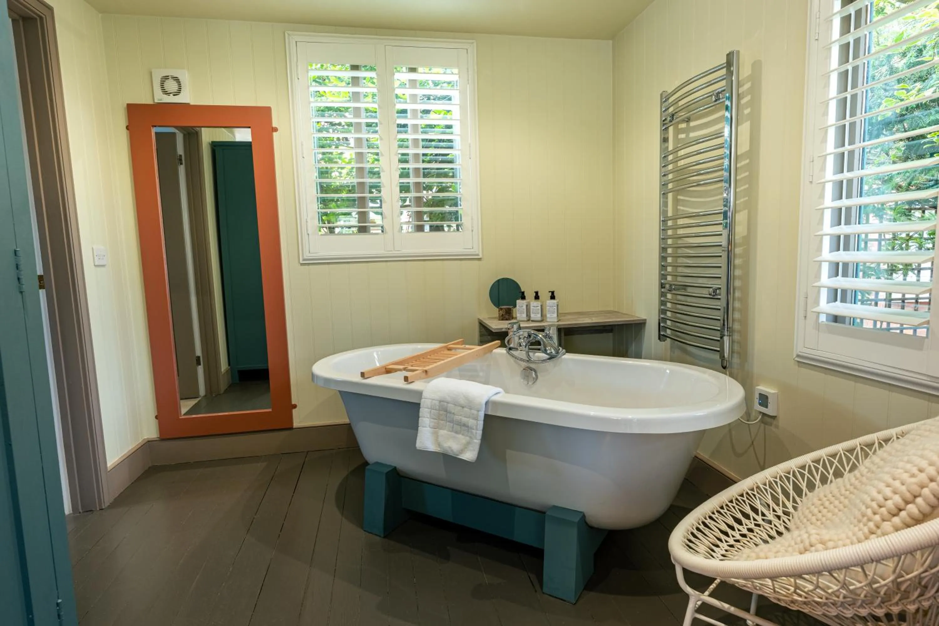 Bathroom in Titchwell Manor Hotel