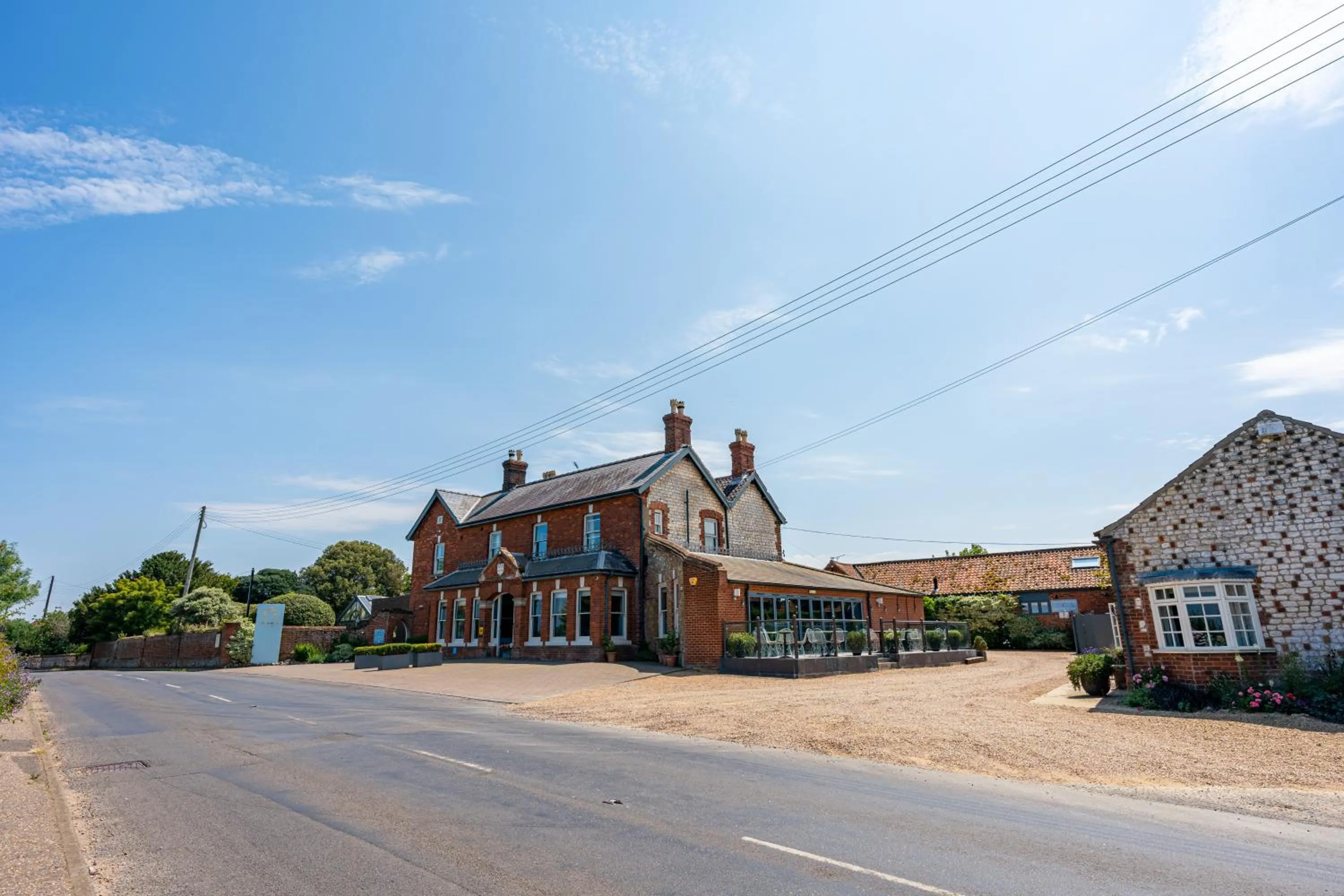 Property building in Titchwell Manor Hotel
