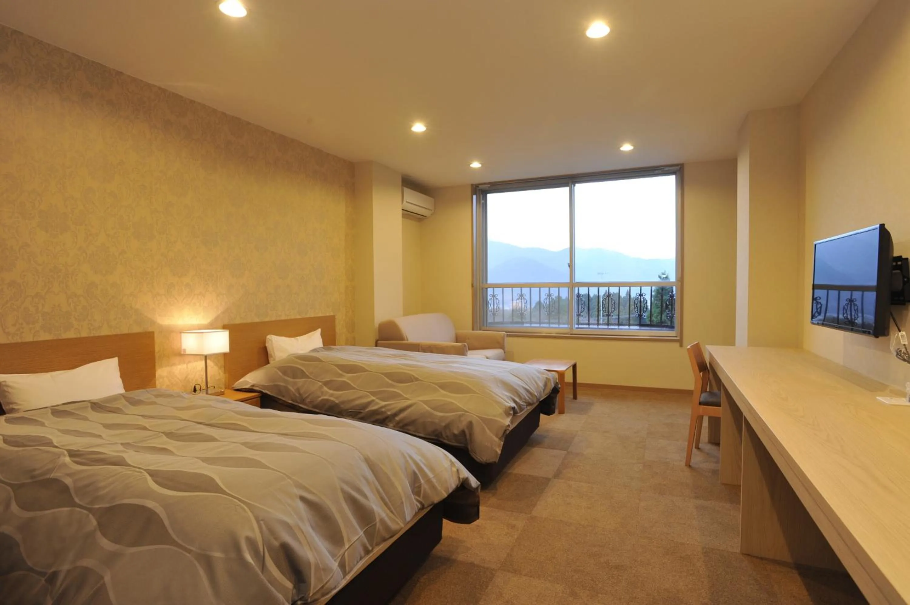 Bed in HESTA Hakone - GUEST HOUSE -