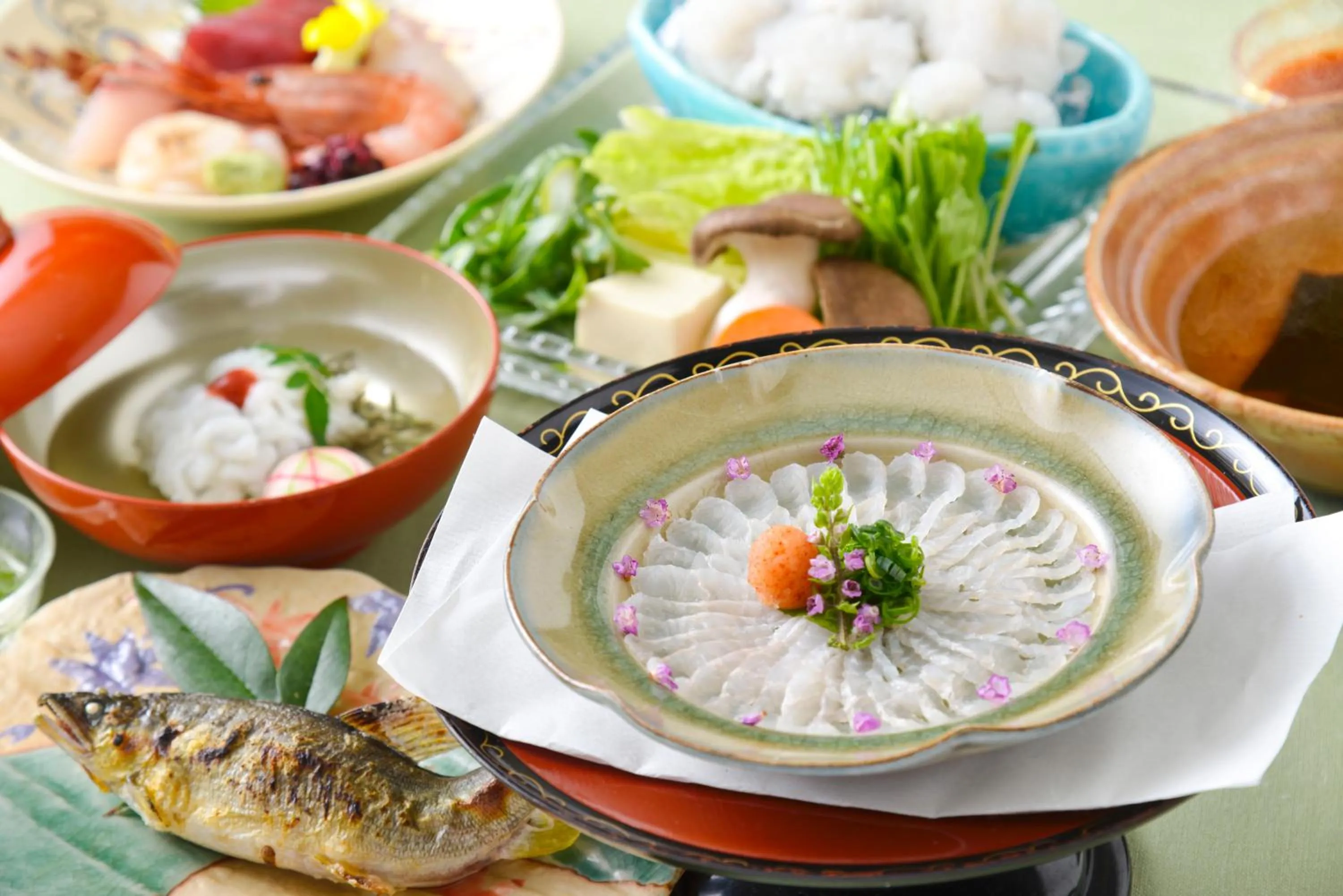 Dinner in The Gran Resort Elegante Kyoto