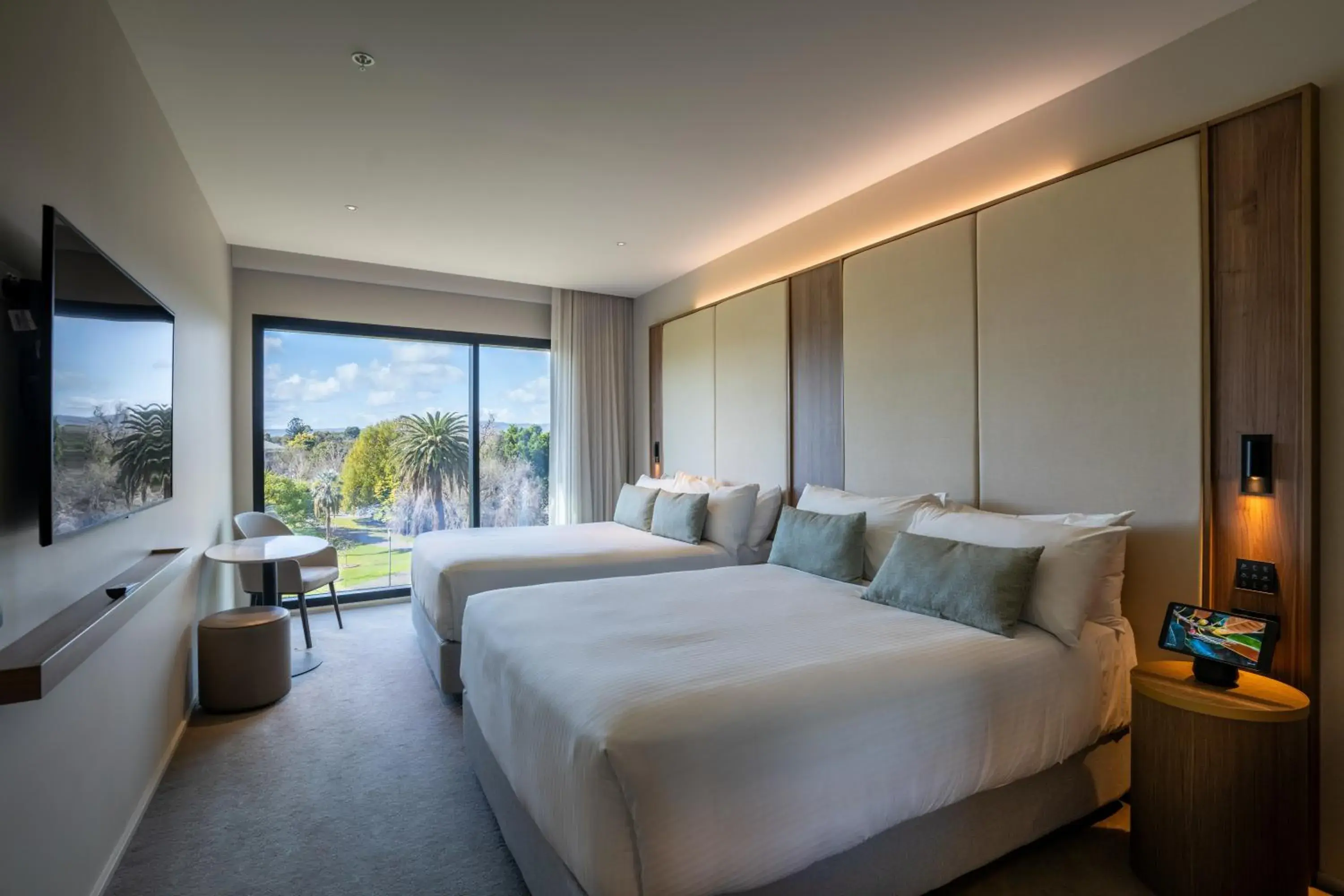 Photo of the whole room, Bed in Oval Hotel at Adelaide Oval Photo of the whole room, Bed in Oval Hotel at Adelaide Oval