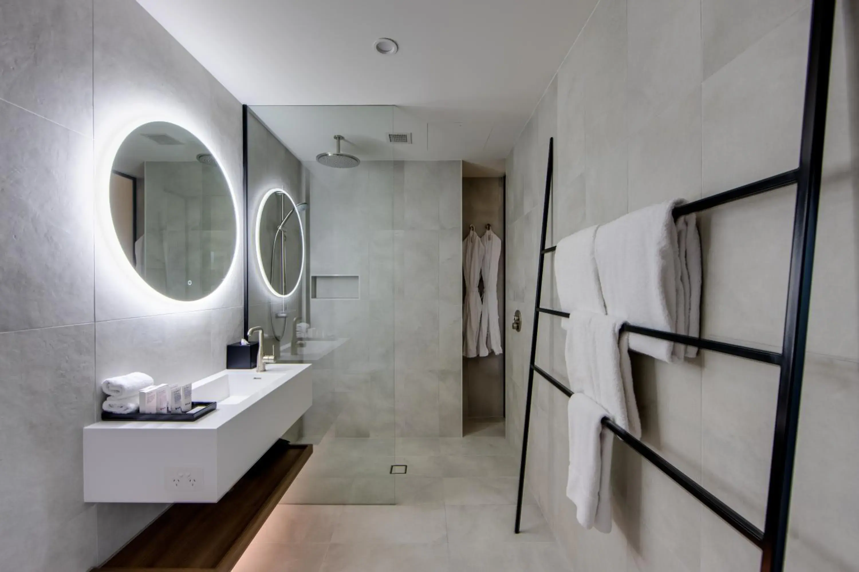 Bathroom in Oval Hotel at Adelaide Oval Bathroom in Oval Hotel at Adelaide Oval