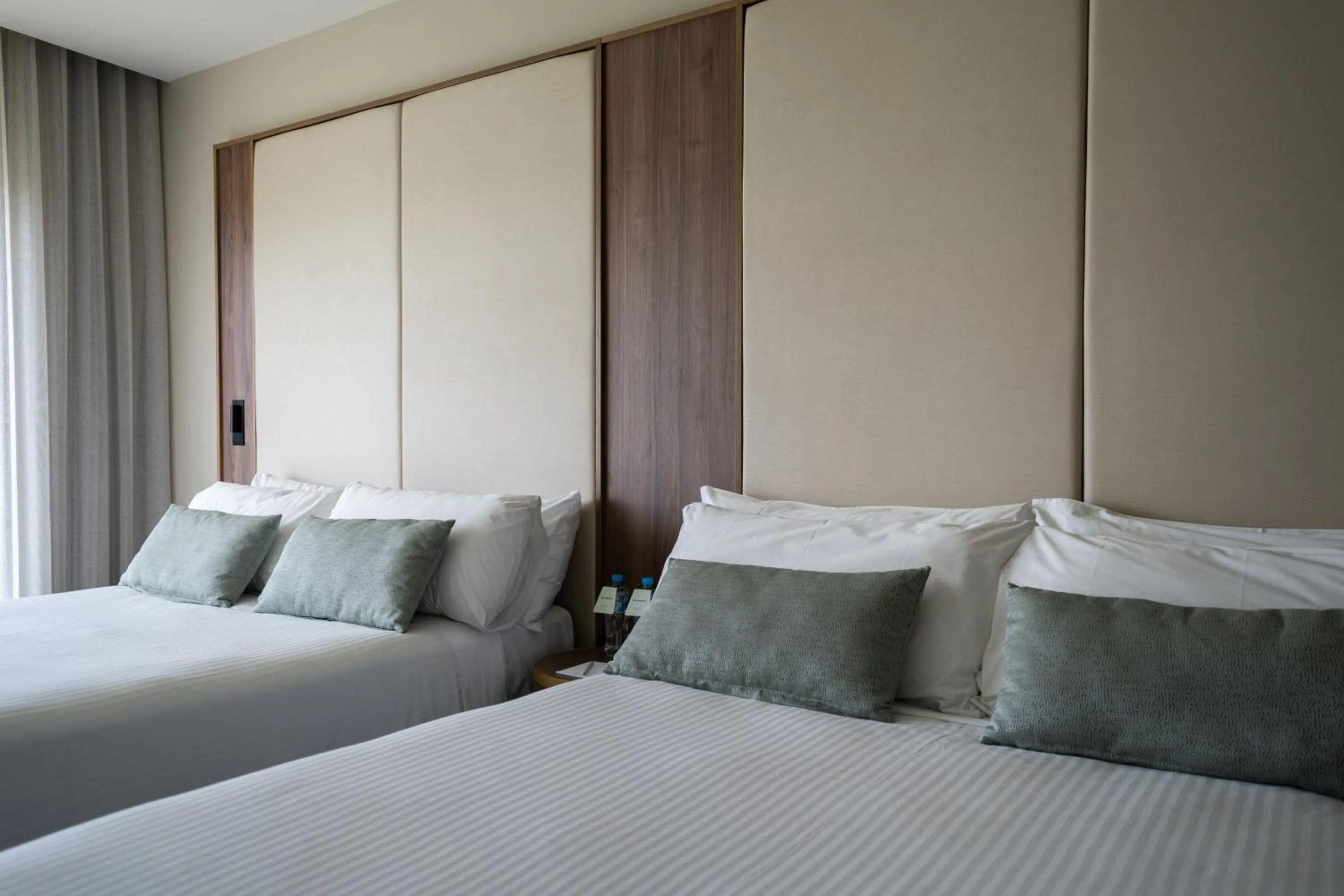 Bed in Oval Hotel at Adelaide Oval