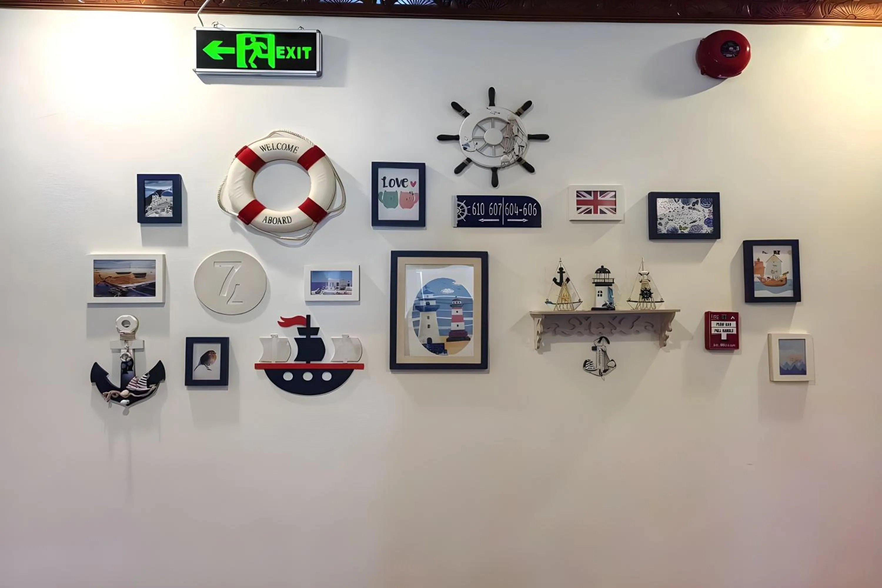 Decorative detail in Ferrymar Hotel Iloilo