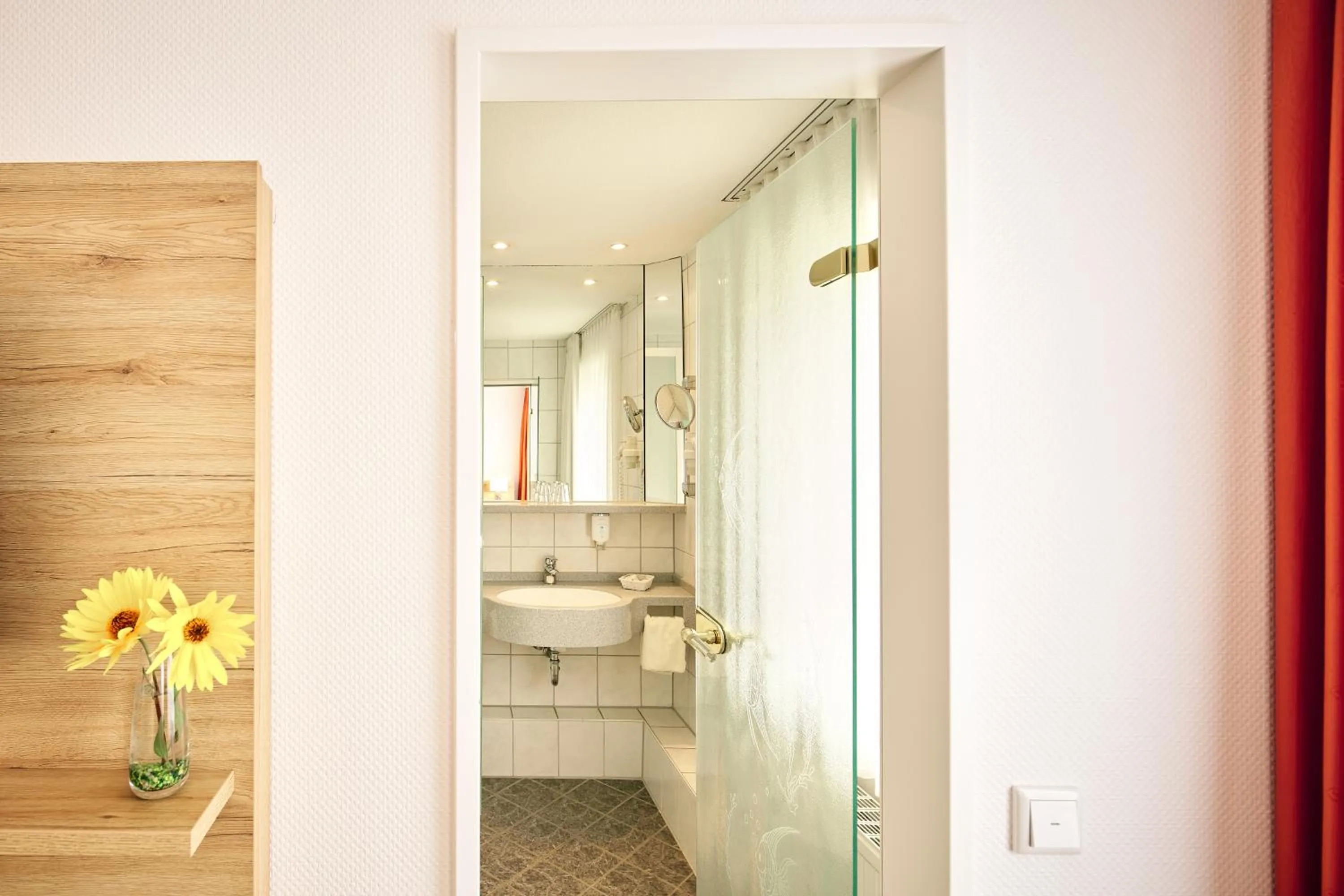 Bathroom in Hotel Restaurant Stegemann