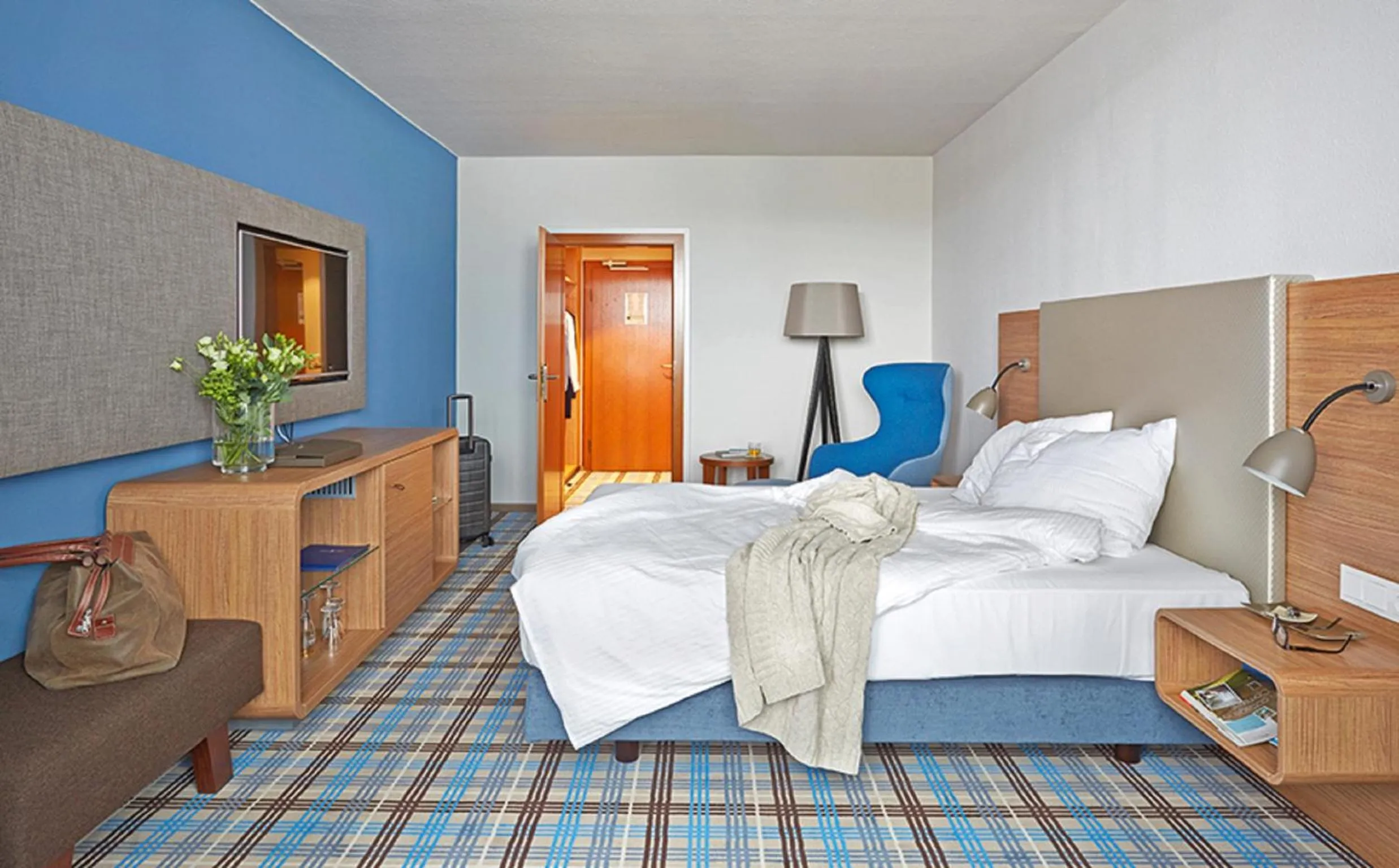 Photo of the whole room, Bed in Seaside Residenz Hotel Chemnitz