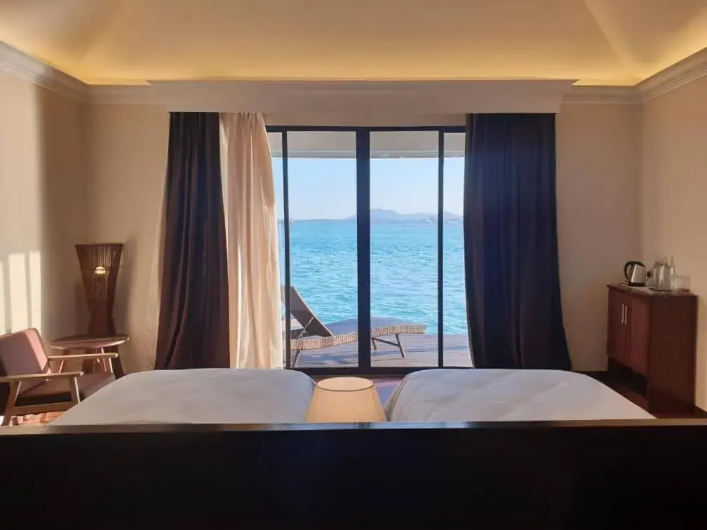 Bed in Sea Star Resort Semporna Bed in Sea Star Resort Semporna