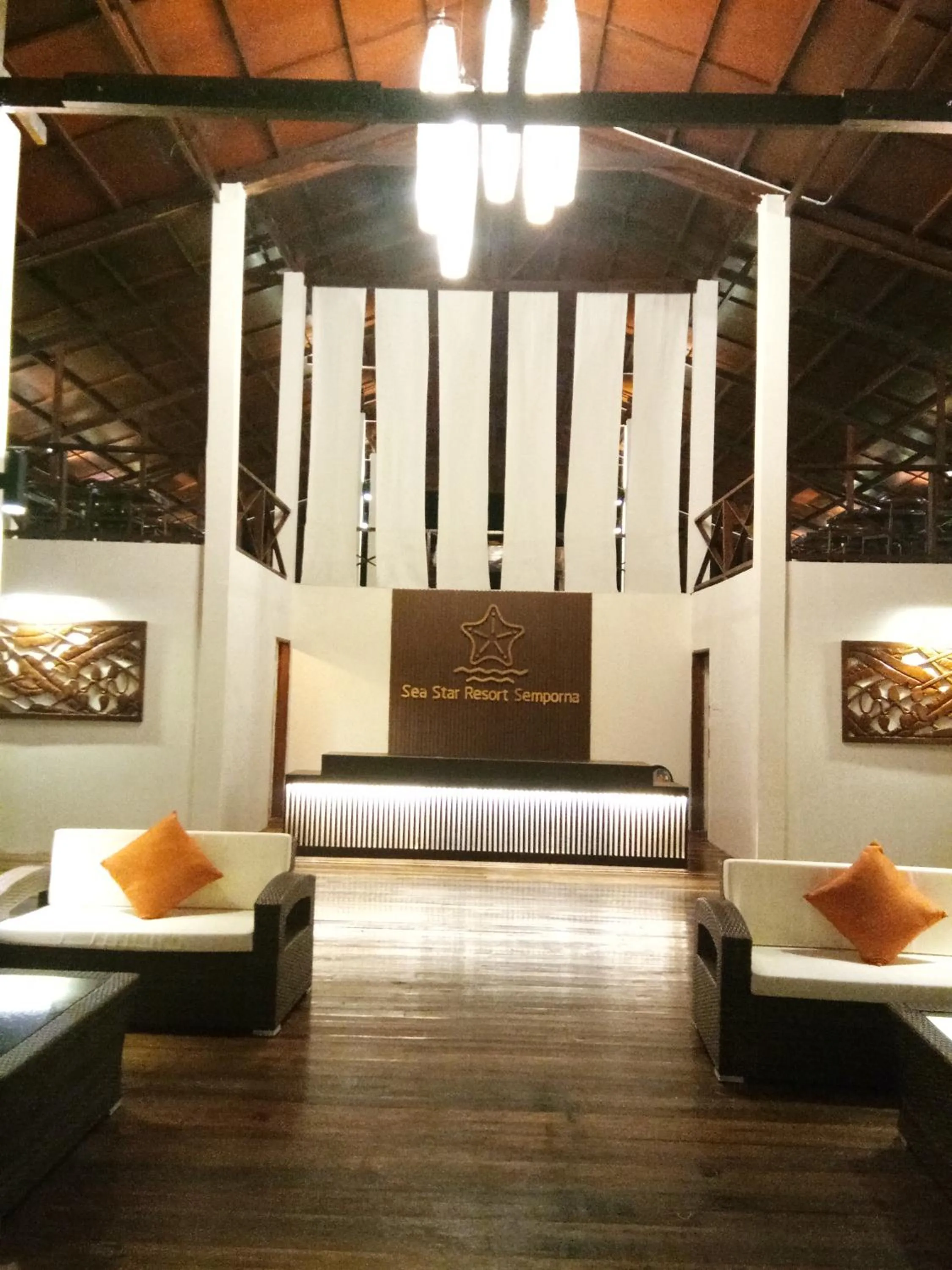 Lobby or reception in Sea Star Resort Semporna