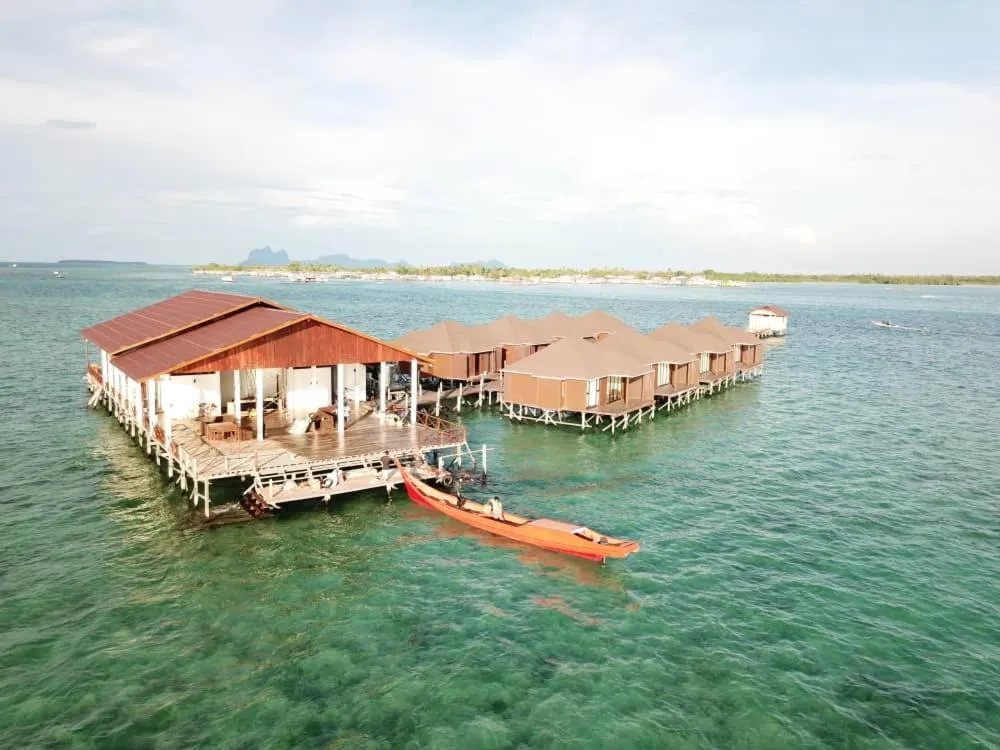 Bird's eye view in Sea Star Resort Semporna