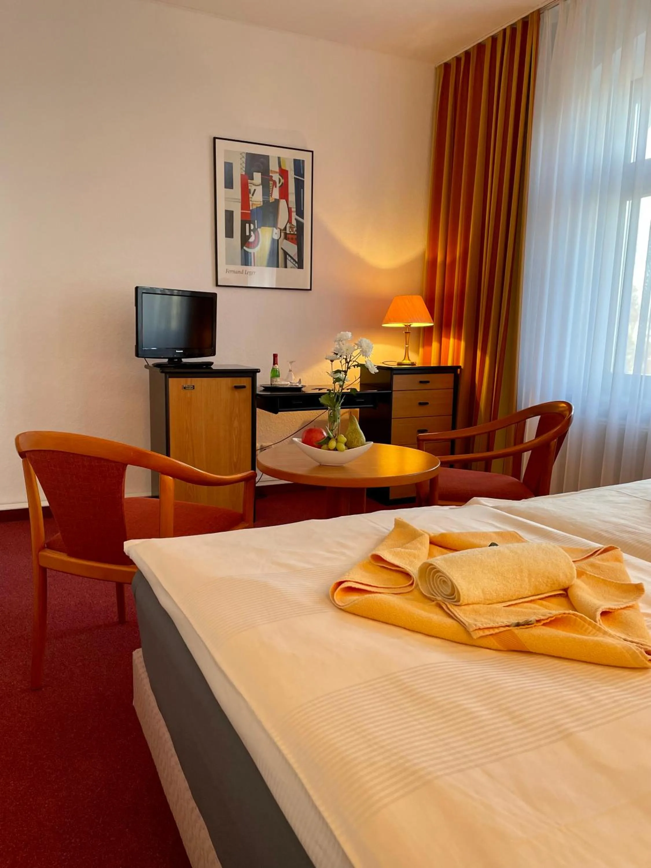 Bedroom in MUSTANG INN am Großen Garten