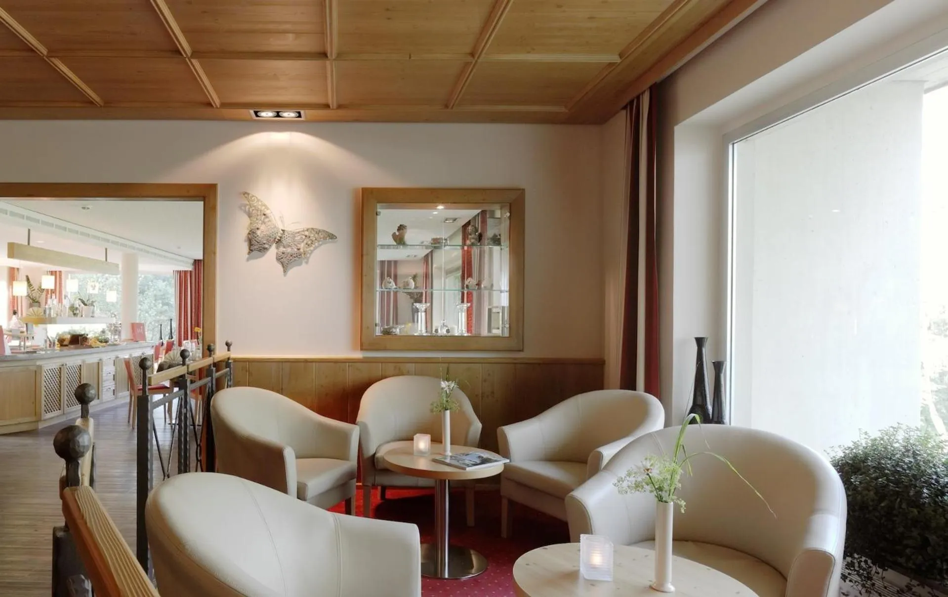 Lobby or reception in Berghotel Hohe Mark