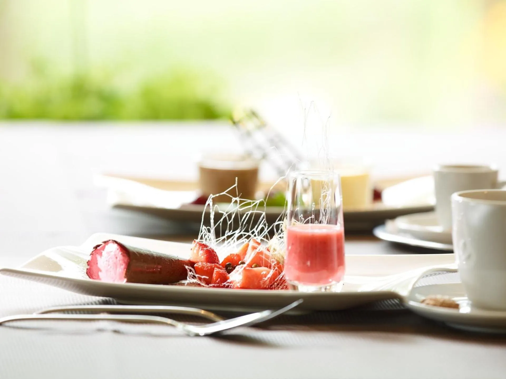 Food and drinks in Berghotel Hohe Mark