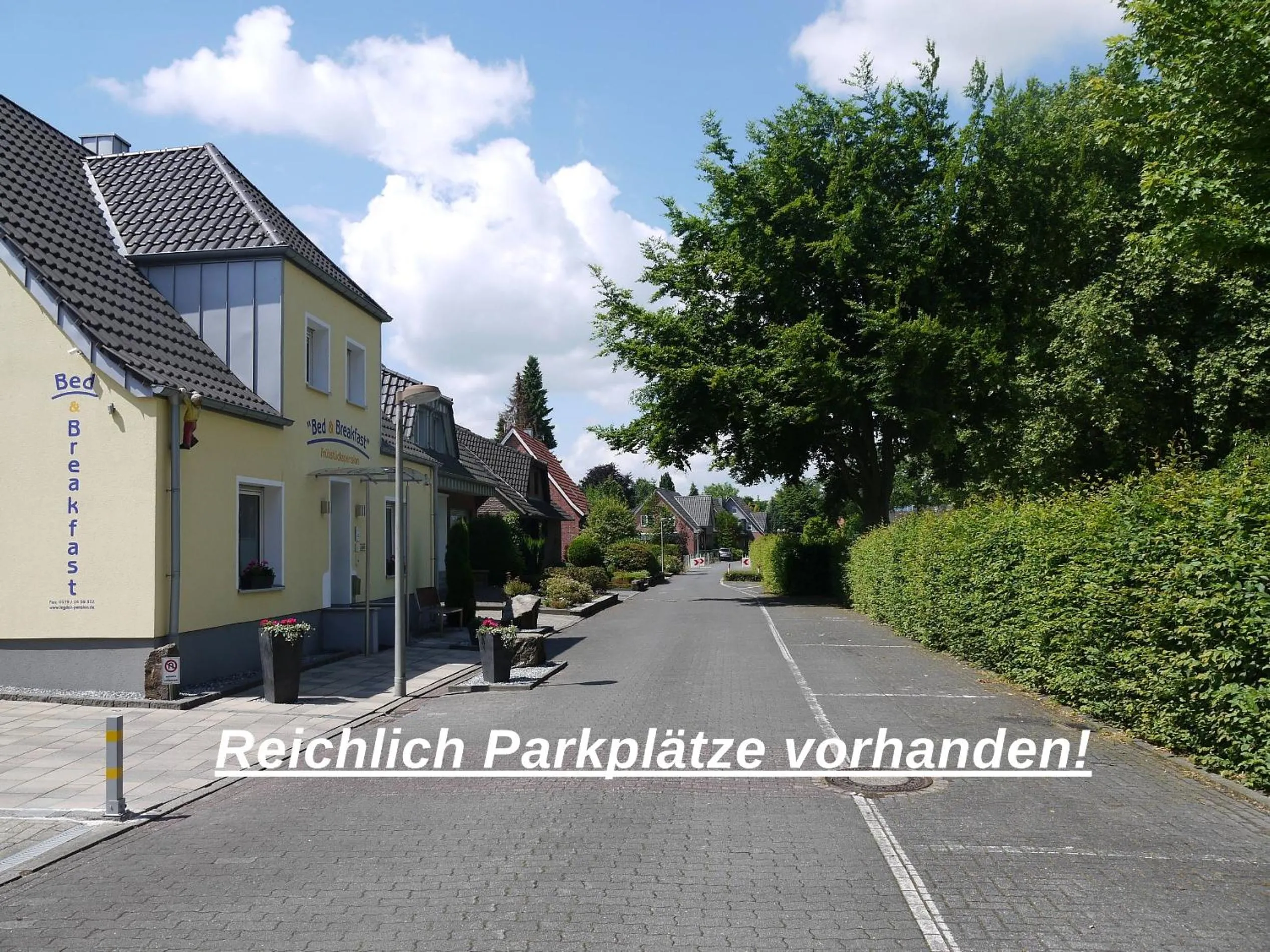 Property building in Pension Bed & Breakfast